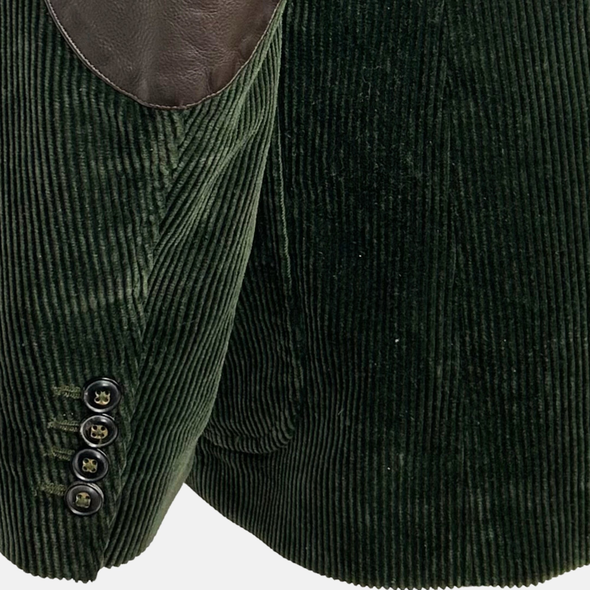 Green Blazer with separable Down Vest made of Cotton (EU 50)