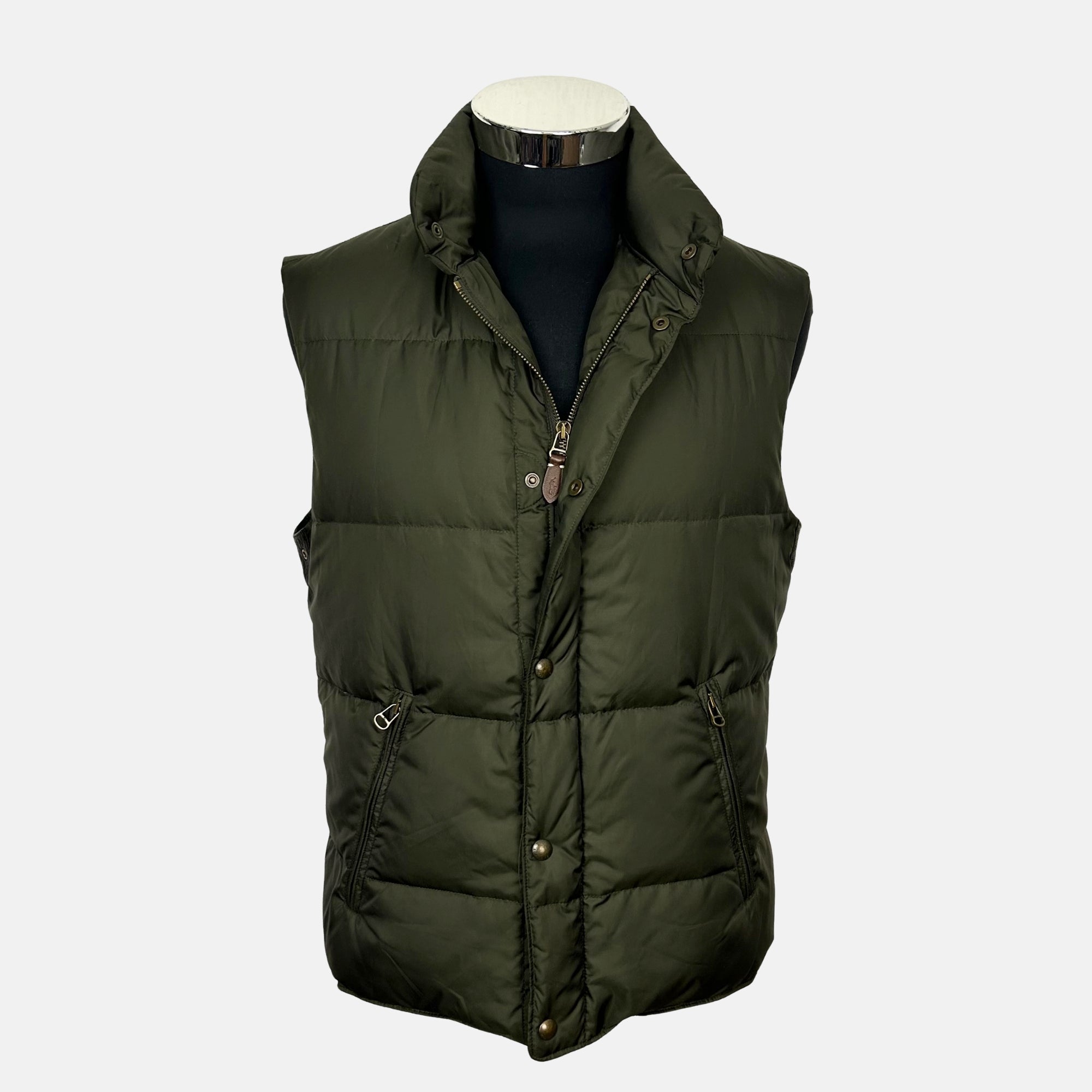 Green Blazer with separable Down Vest made of Cotton (EU 50)