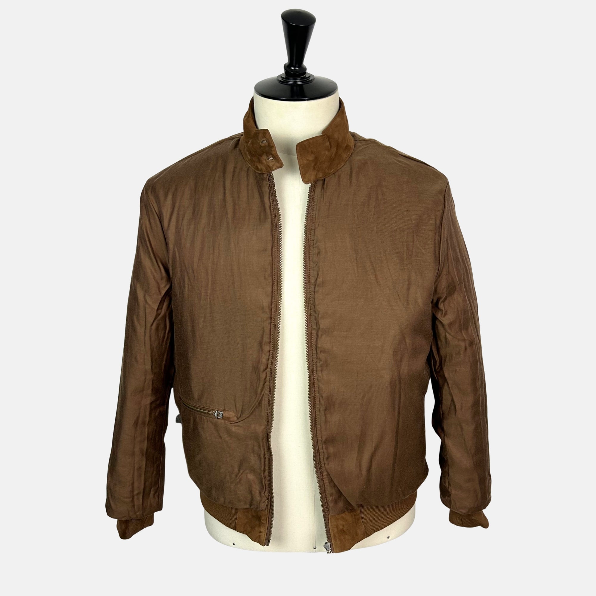 Brown Jacket made of  Suede (M)