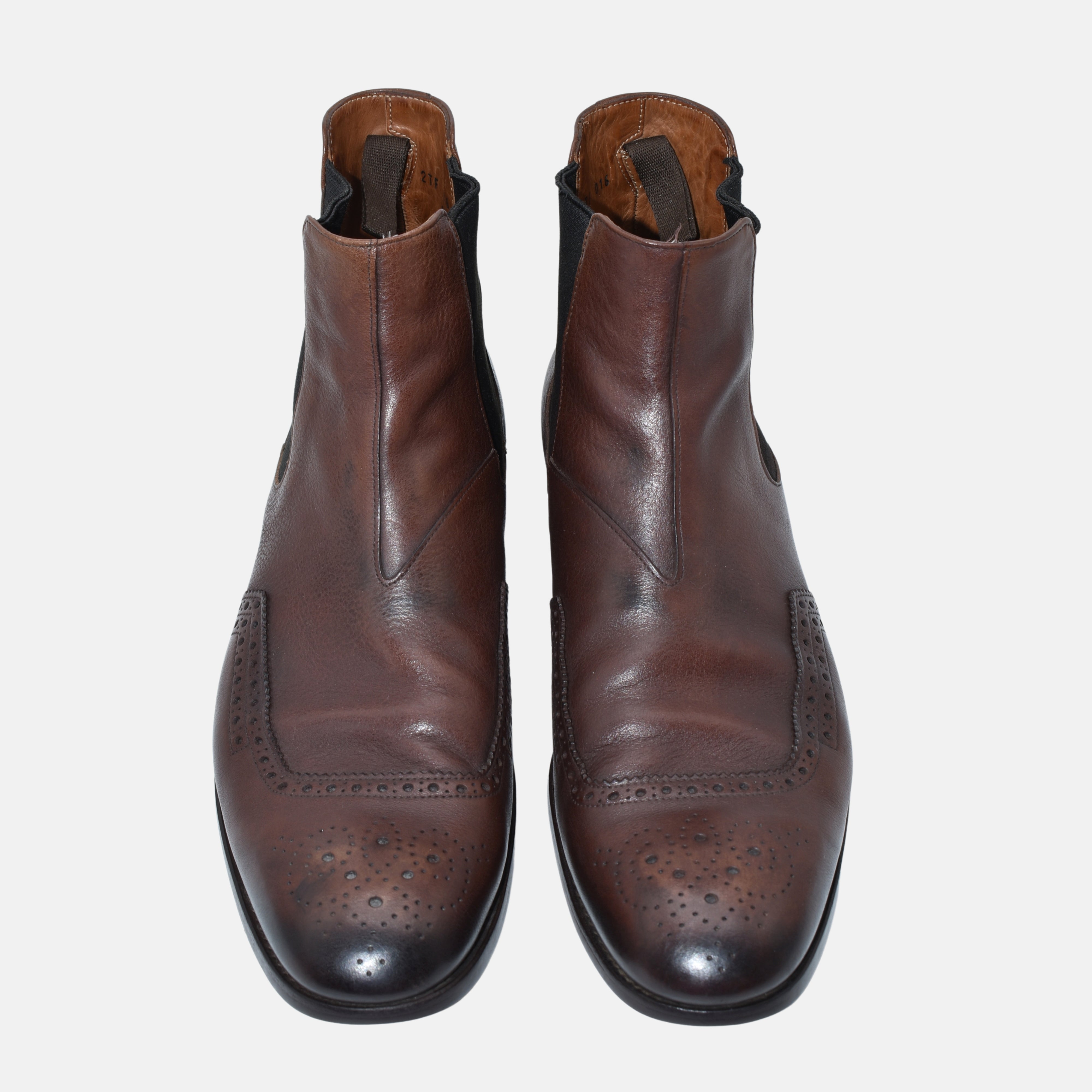 Brown Chelsea Boots made of Leather (EU 43.5)