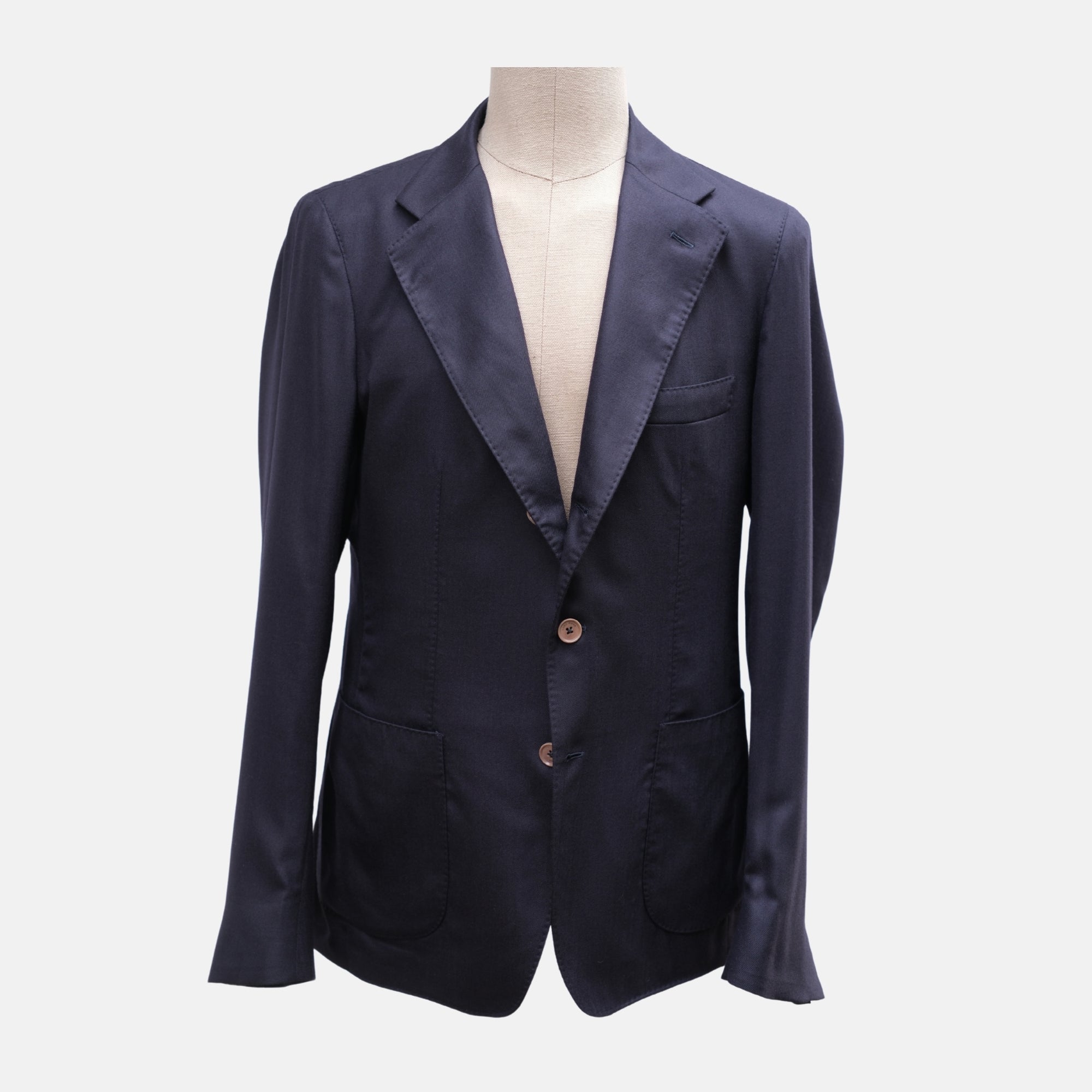 Dark Blue Blazer made of Cashmere (50)
