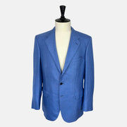 Blue Melange Blazer made of Cashmere/Silk (EU 52)