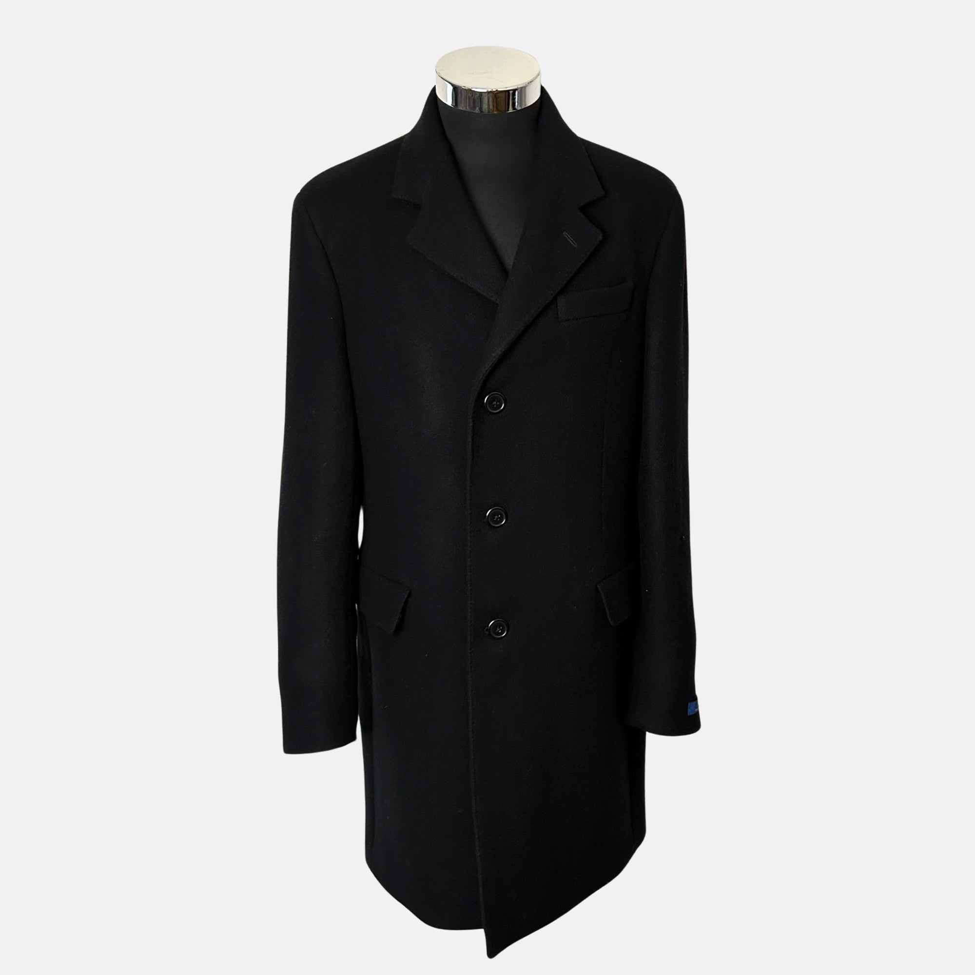 Black Paddock Coat made of Wool/Nylon (EU 50)