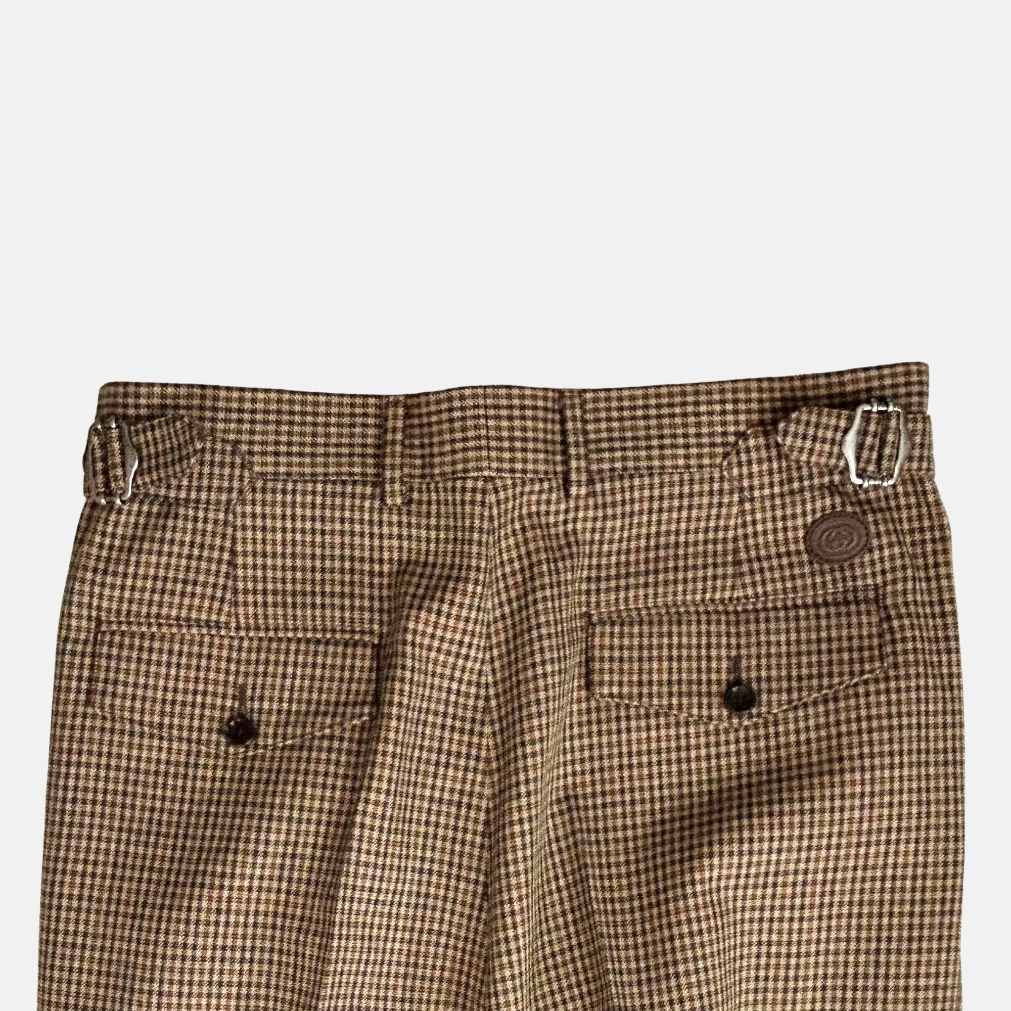 Multicoloured Pants made of Wool (EU 48)