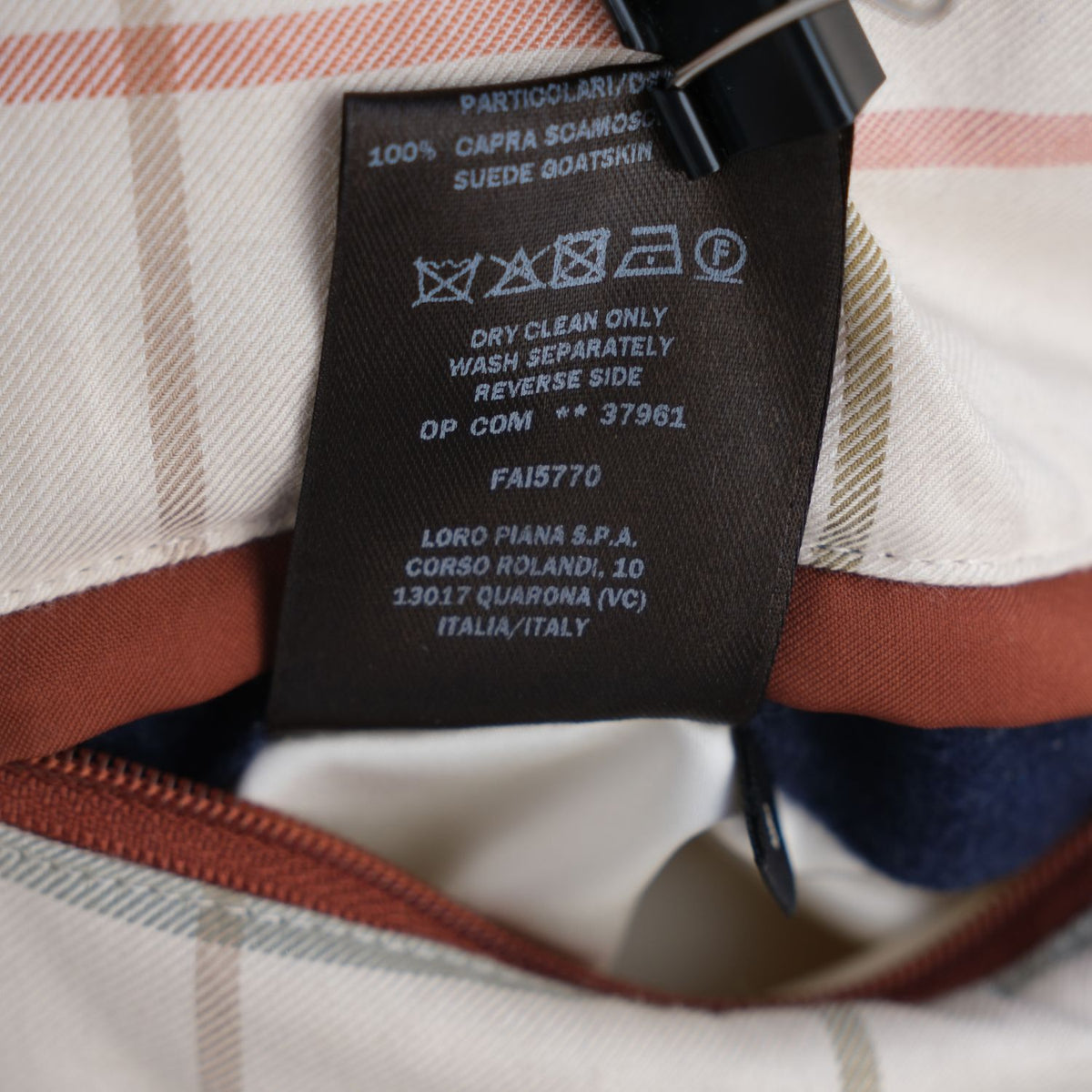 Loro Piana Blue Storm System Parka made of Cashmere/Polyamide/Elastane with Suede Details (S) – pre-owned | Sanpetuna
