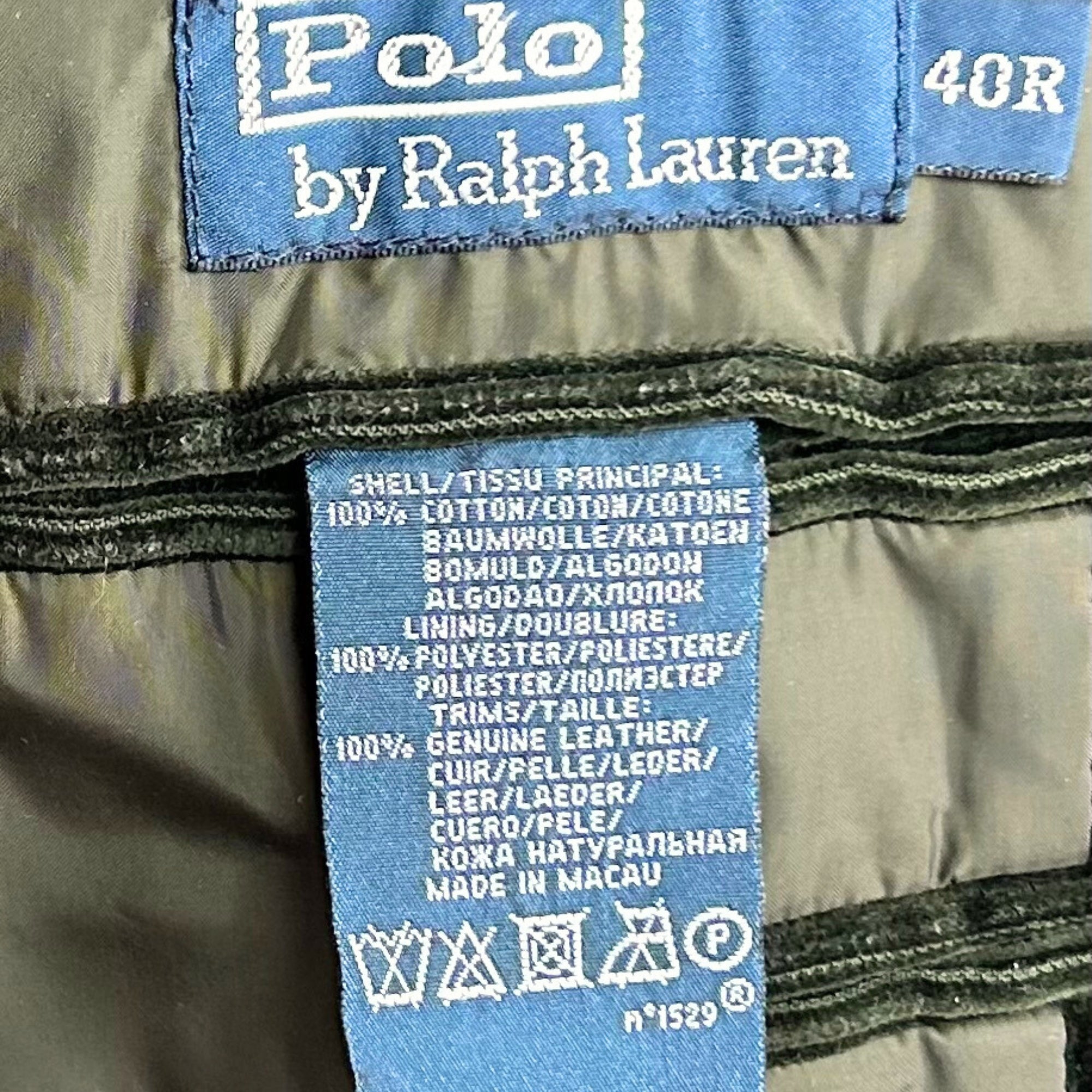 Green Blazer with separable Down Vest made of Cotton (EU 50)