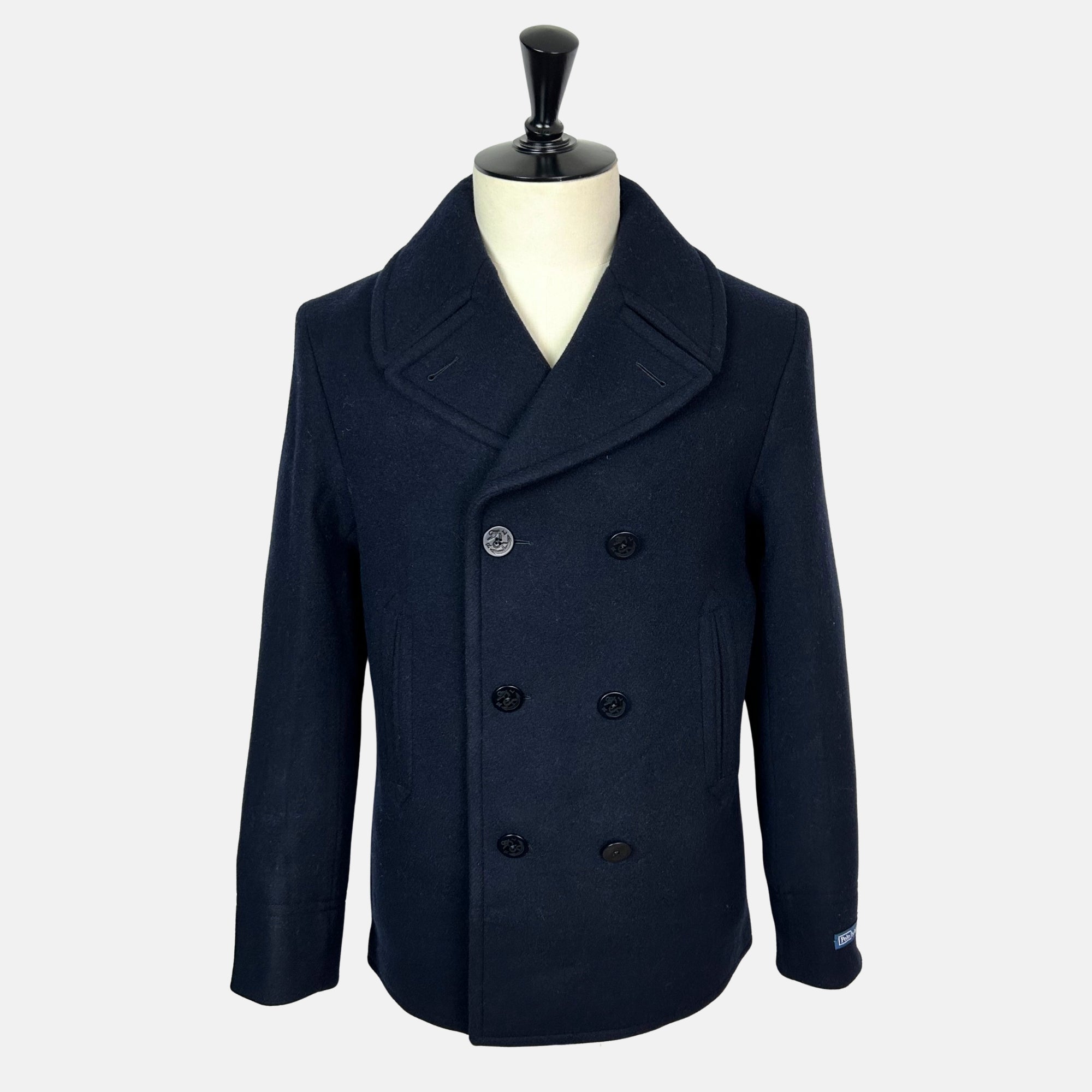 Navy Caban made of Wool/Nylon (EU 50),(EU 52)
