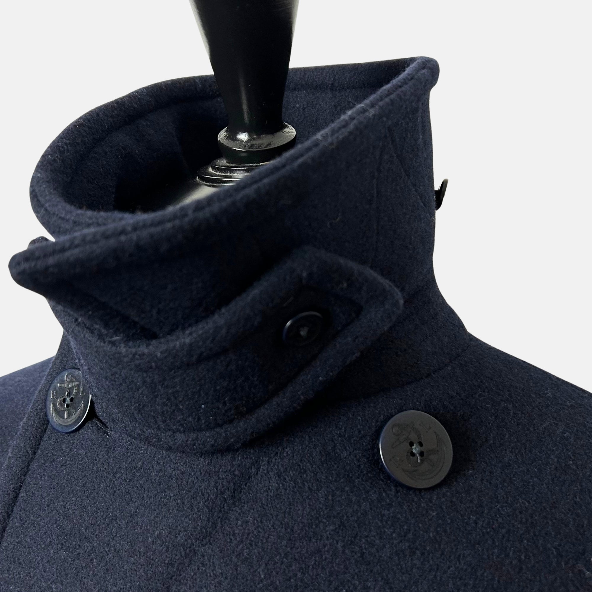 Navy Caban made of Wool/Nylon (EU 50),(EU 52)