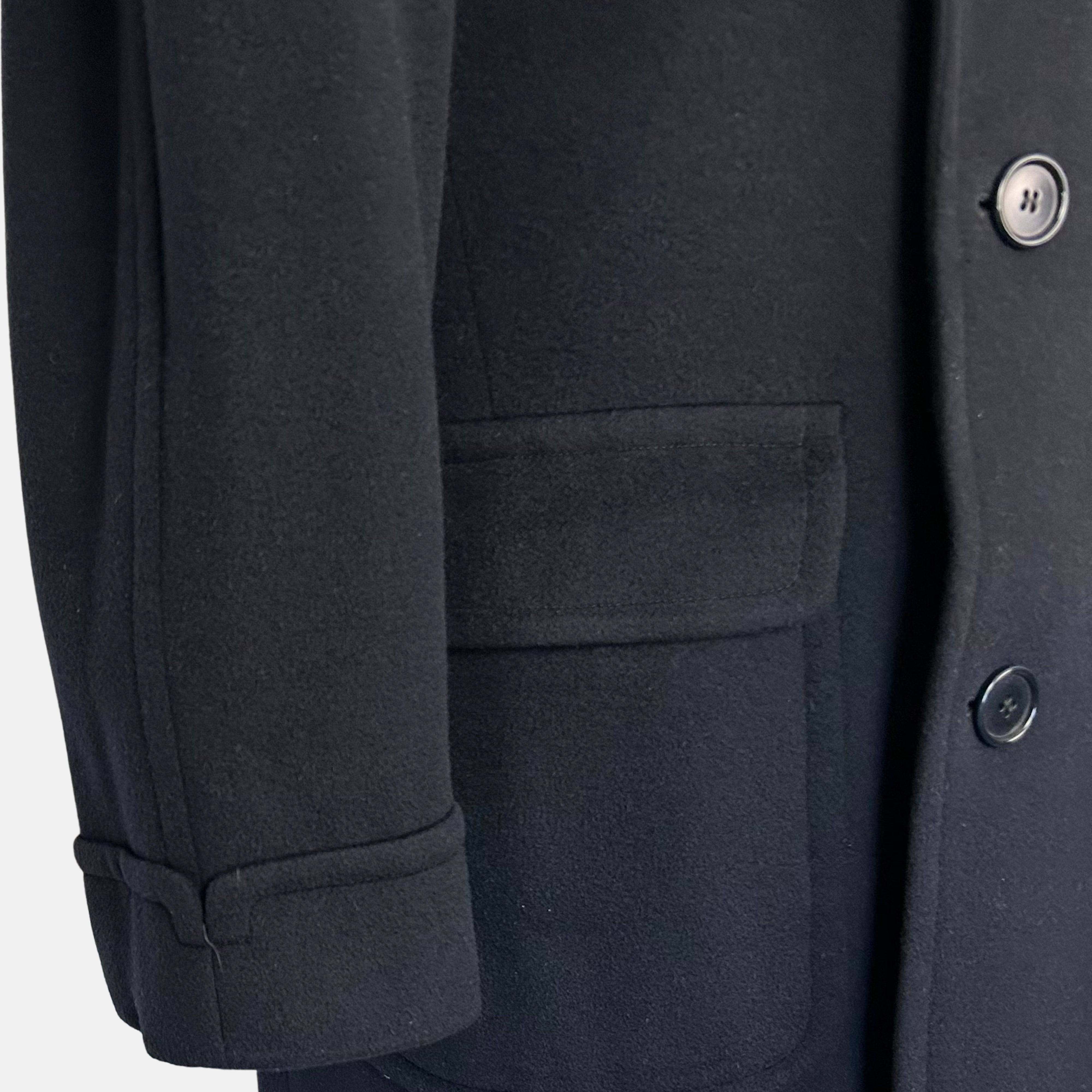 Black Watch Army Coat made of Cashmere (EU 48)