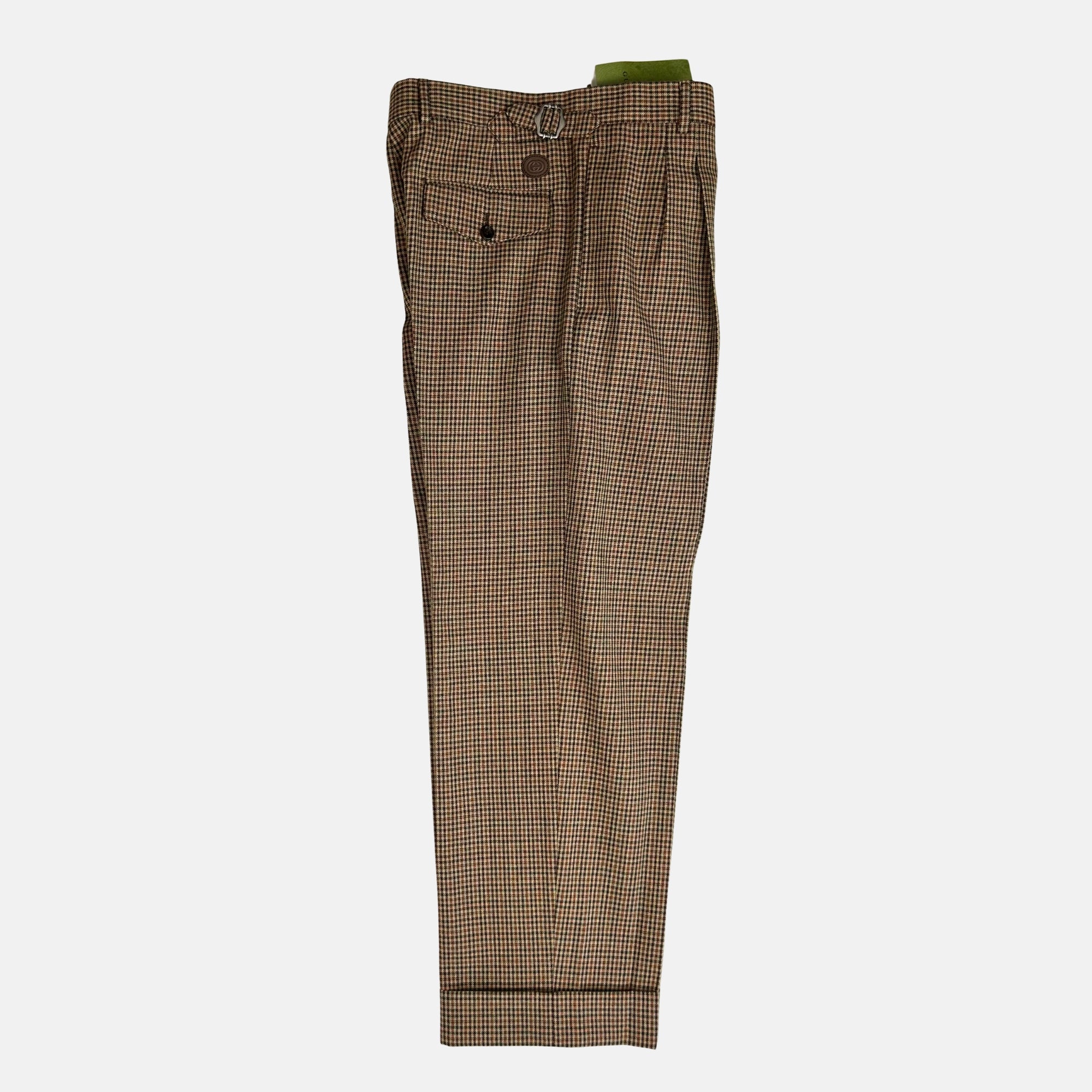 Multicoloured Pants made of Wool (EU 48)