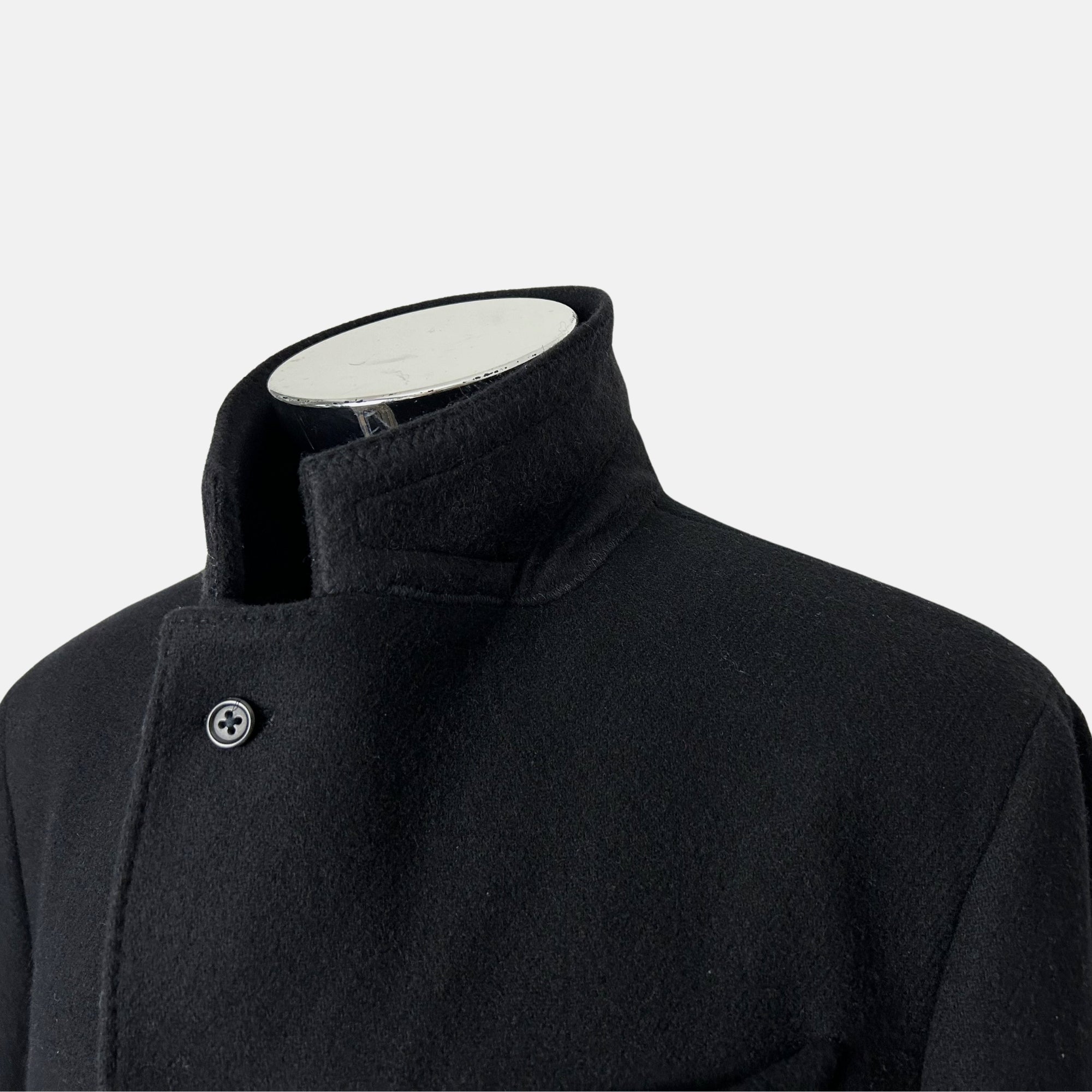 Black Paddock Coat made of Wool/Nylon (EU 50)