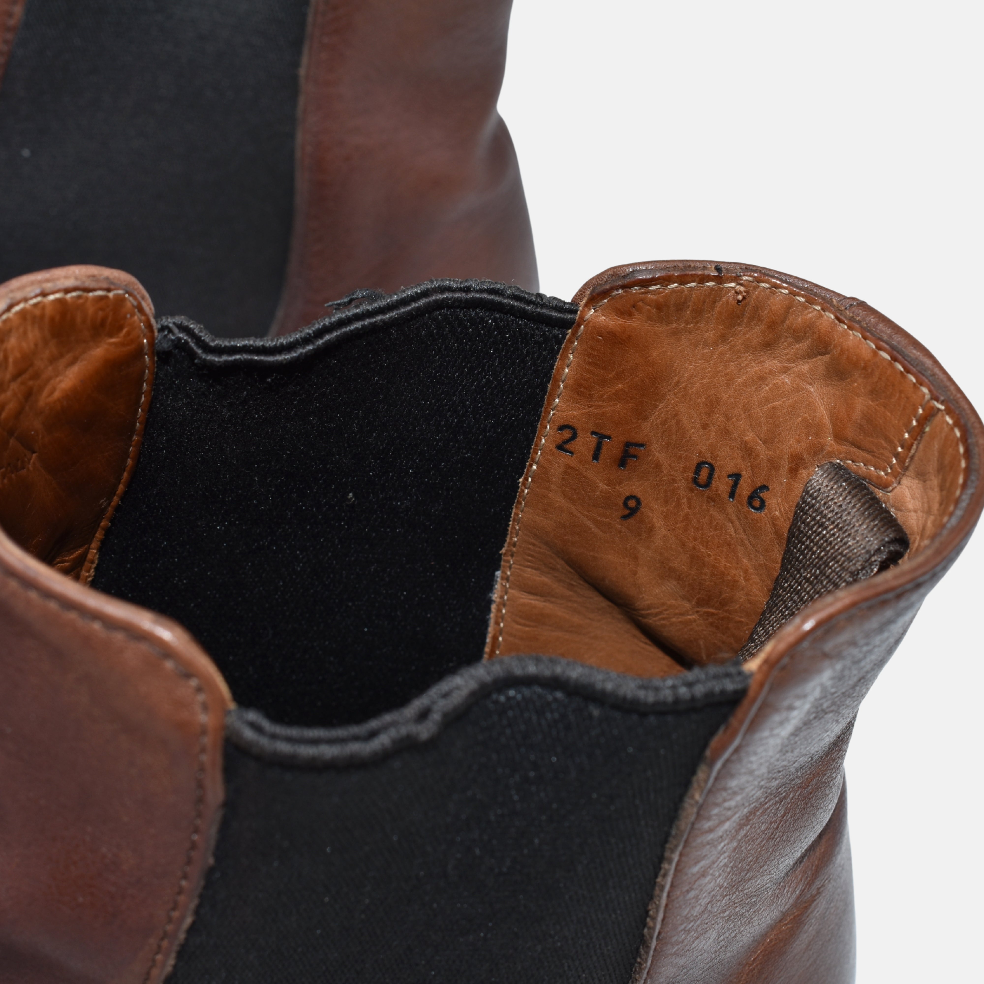 Brown Chelsea Boots made of Leather (EU 43.5)