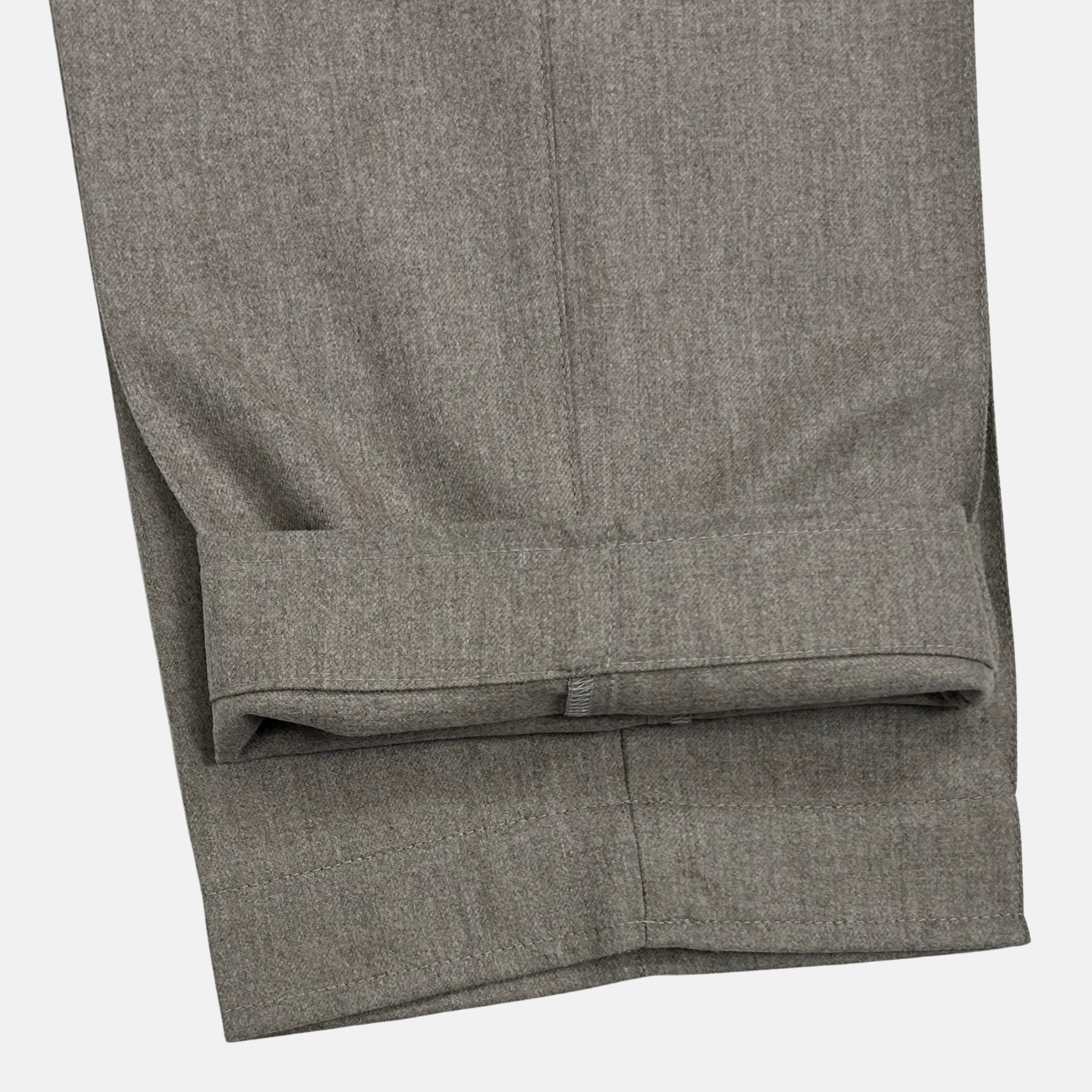 Ecru Melange 15MilMil15 Jogger Flannel Pants (EU 48)