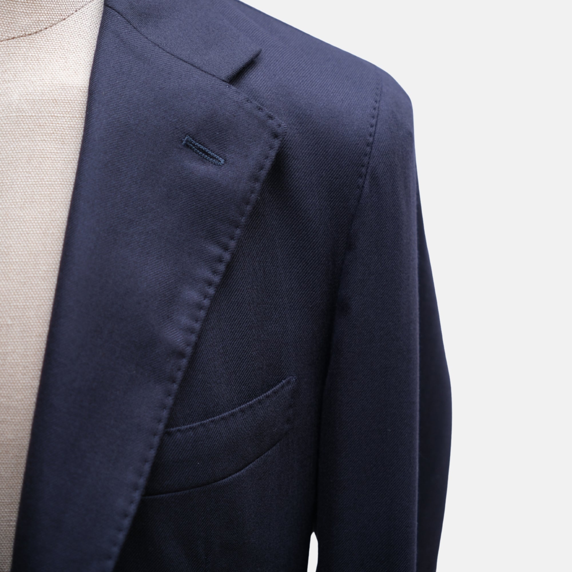 Dark Blue Blazer made of Cashmere (50)