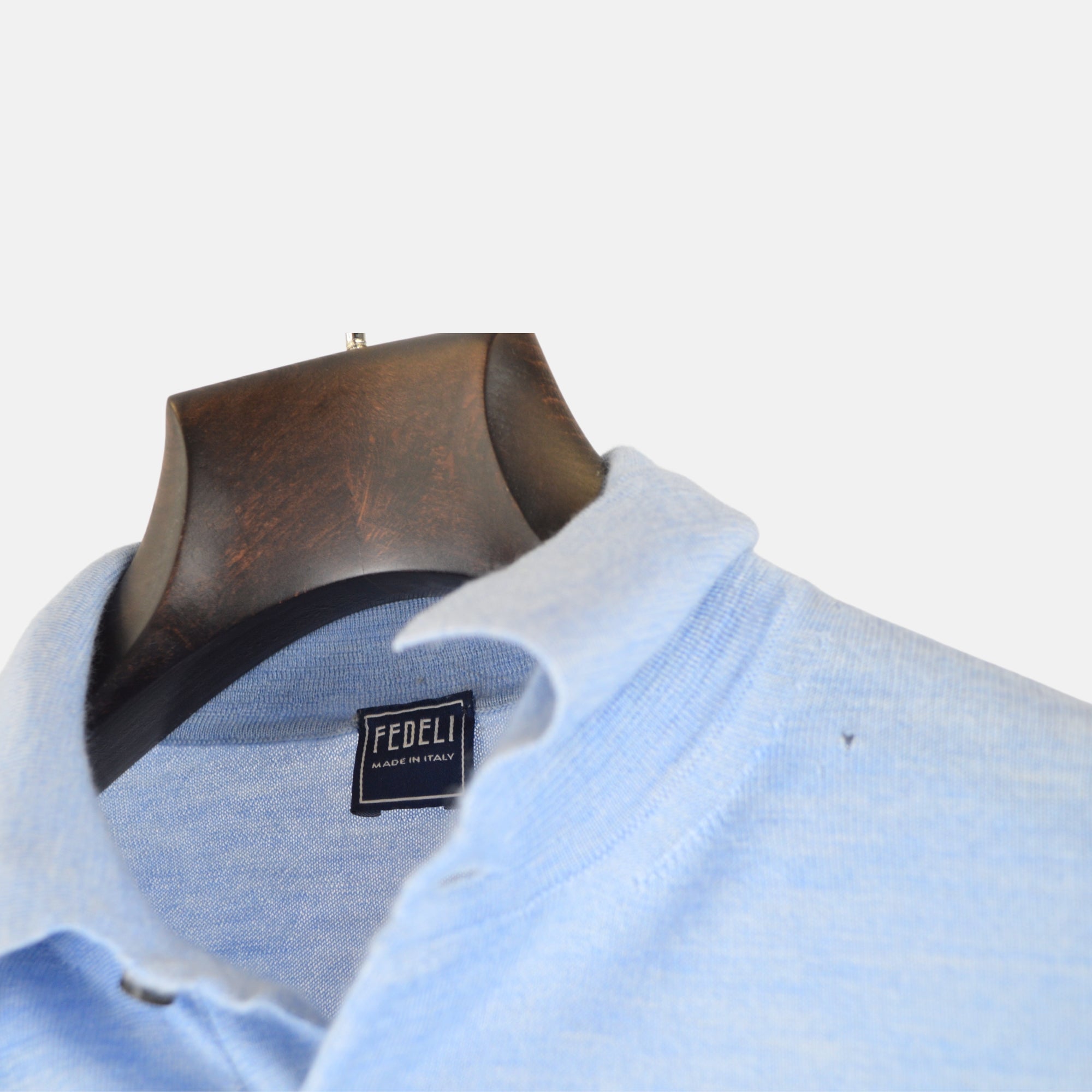 Light Blue Pullover made of Wool/Silk (EU 46)