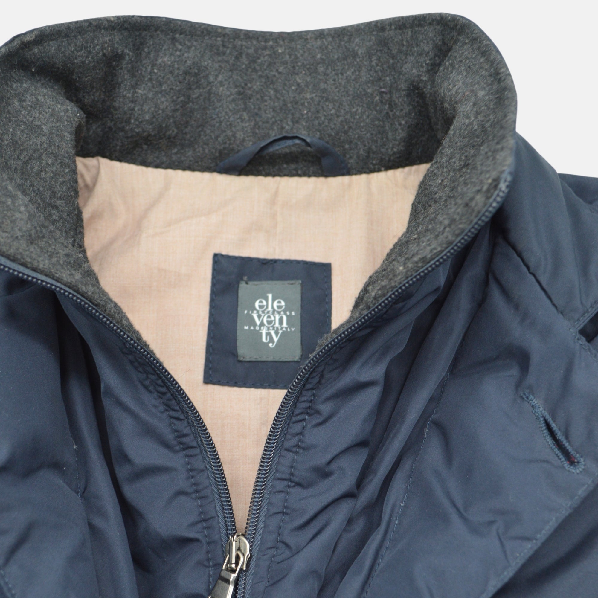 Navy Blue Down Jacket (L)