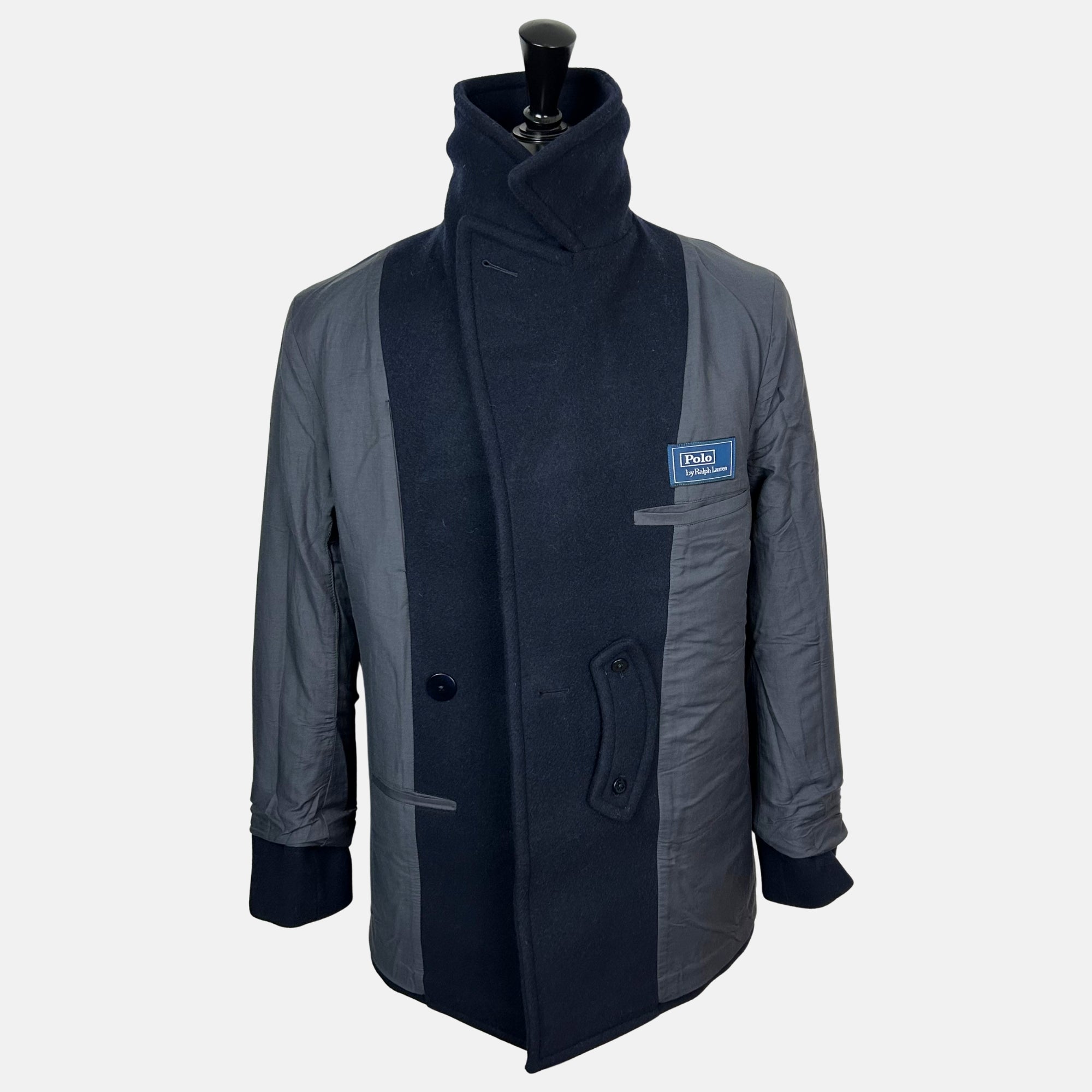 Navy Caban made of Wool/Nylon (EU 50),(EU 52)