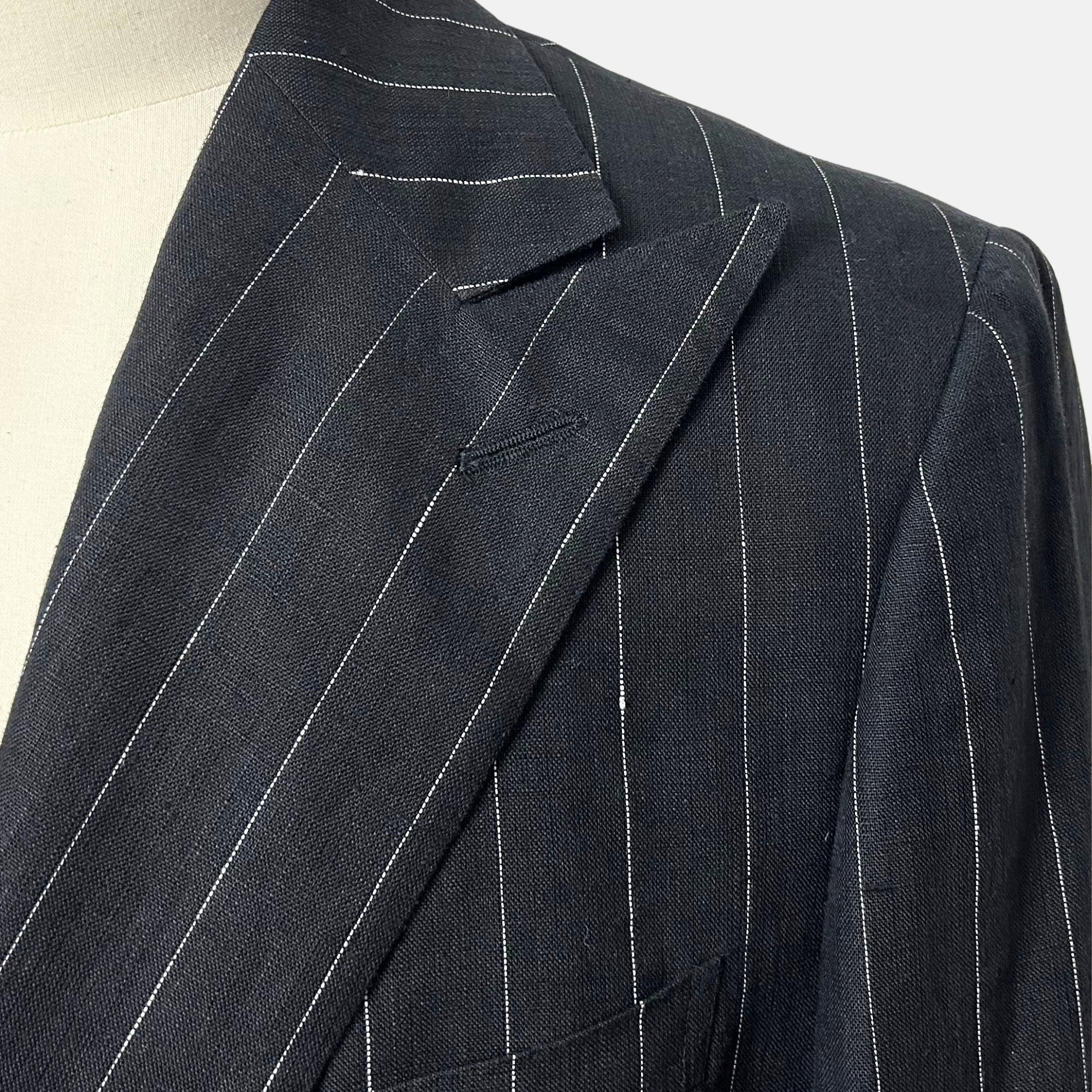 Black Striped Suit (EU 50)