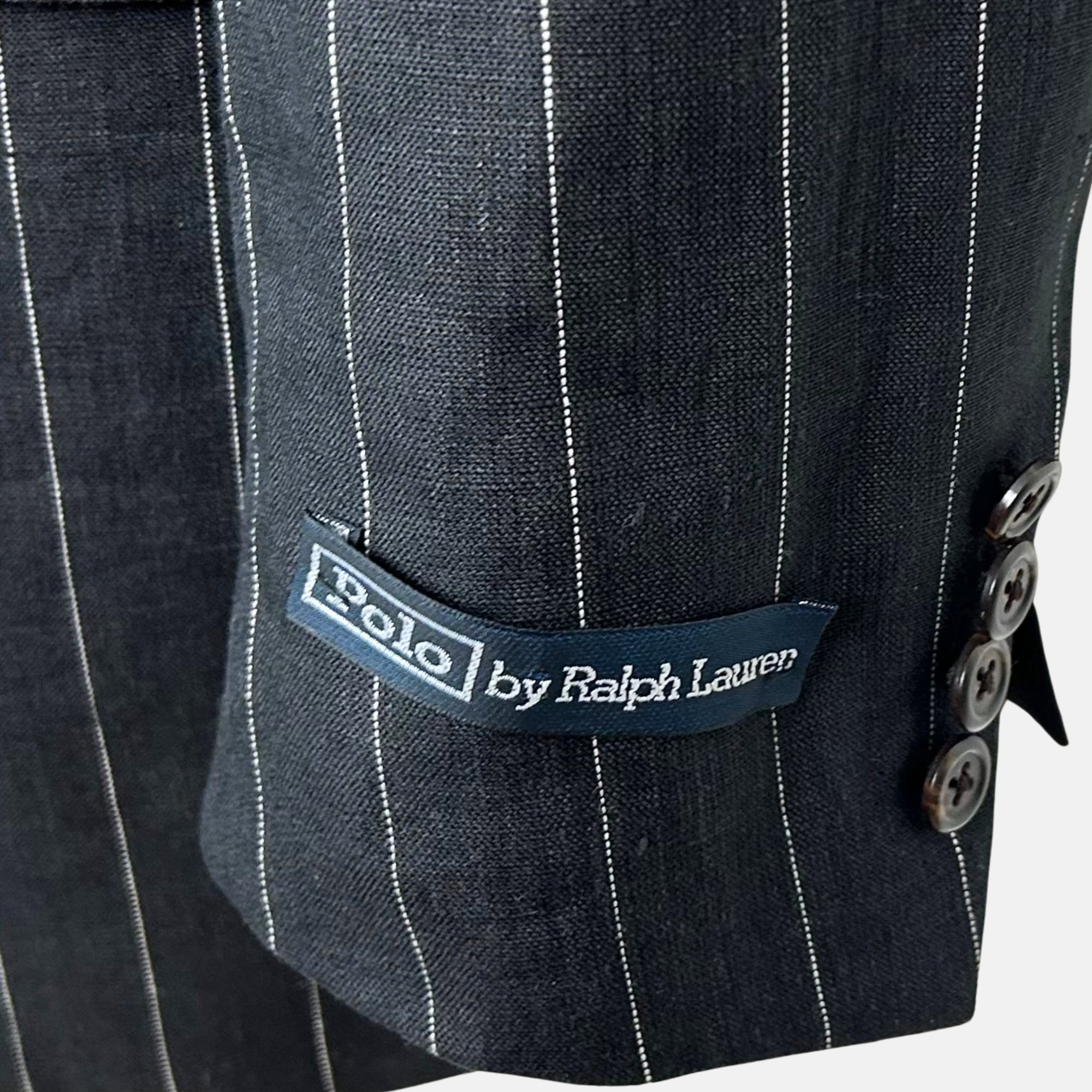 Black Striped Suit (EU 50)