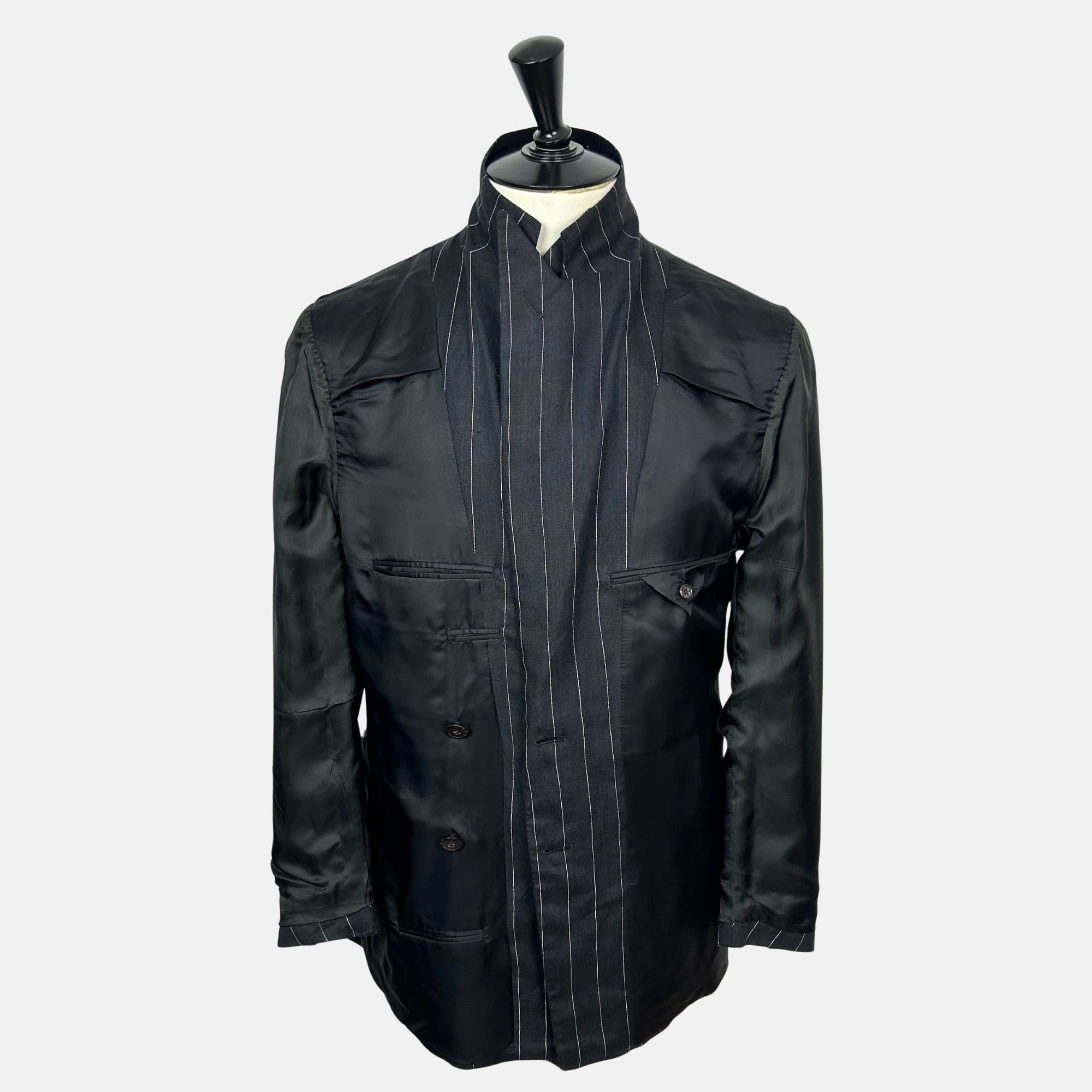 Black Striped Suit (EU 50)