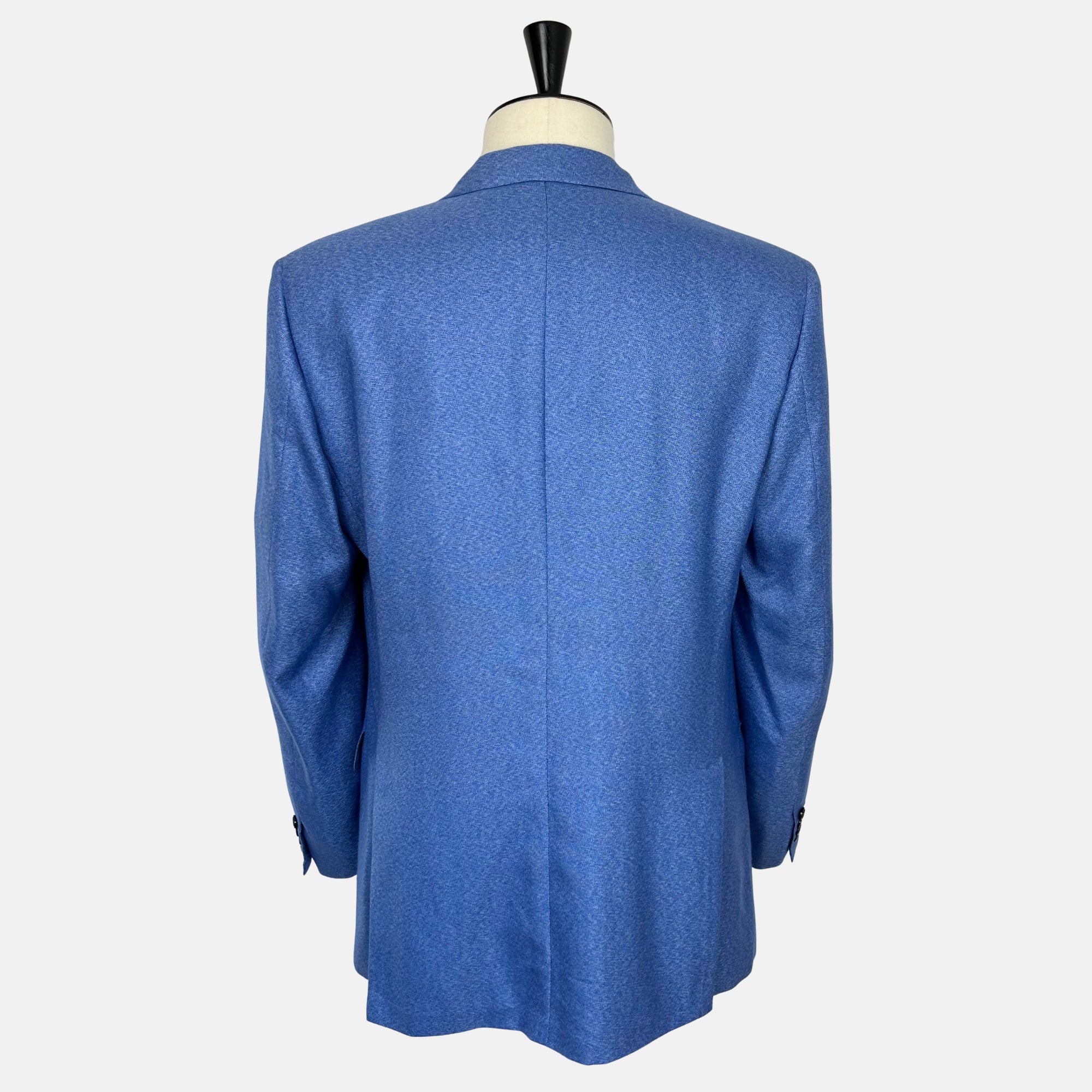 Blue Melange Blazer made of Cashmere/Silk (EU 52)