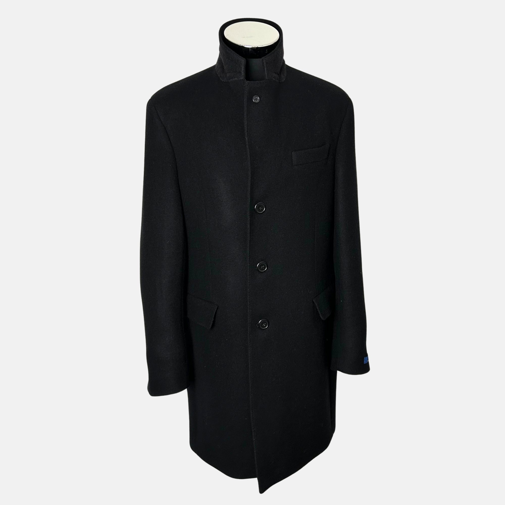 Black Paddock Coat made of Wool/Nylon (EU 50)