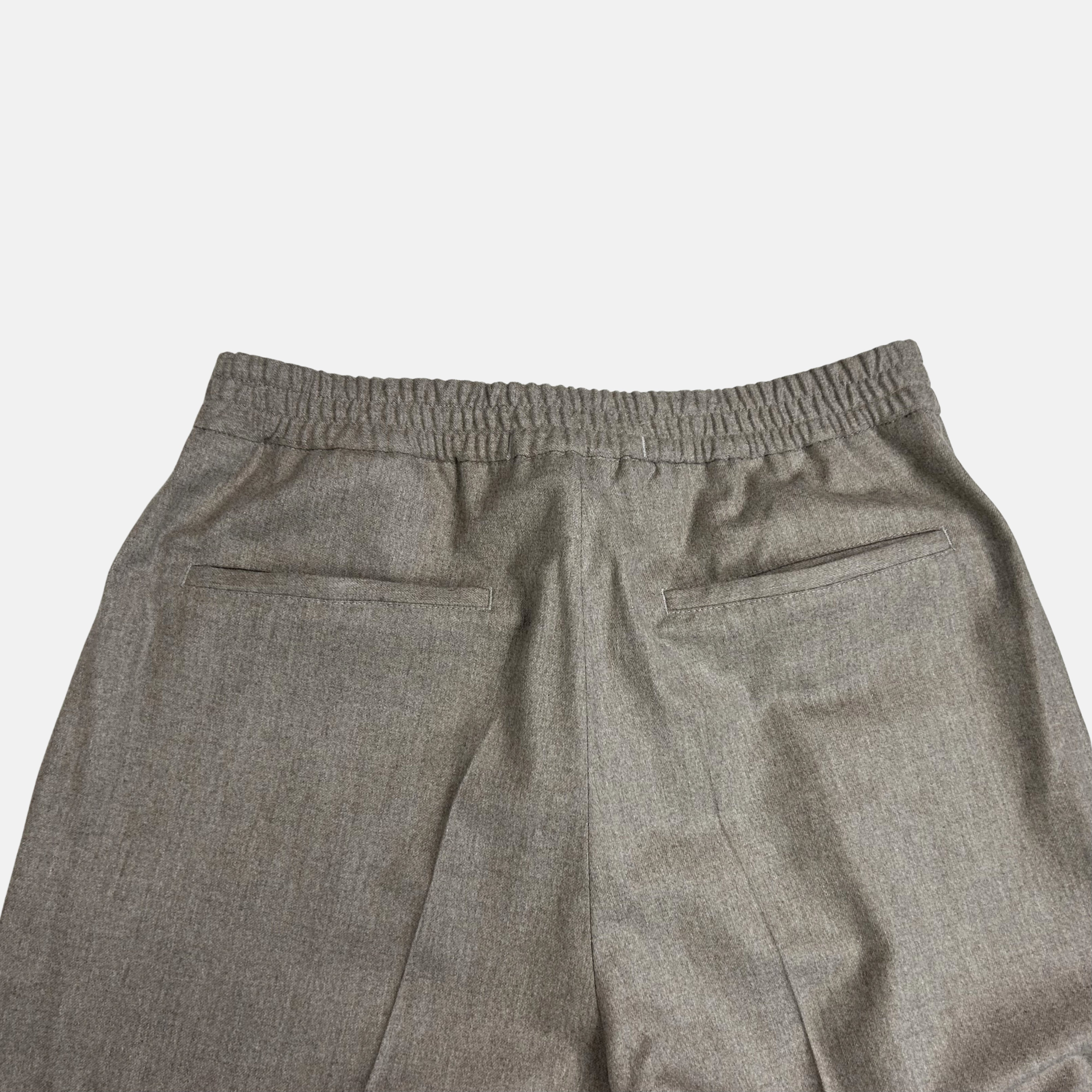 Ecru Melange 15MilMil15 Jogger Flannel Pants (EU 48)