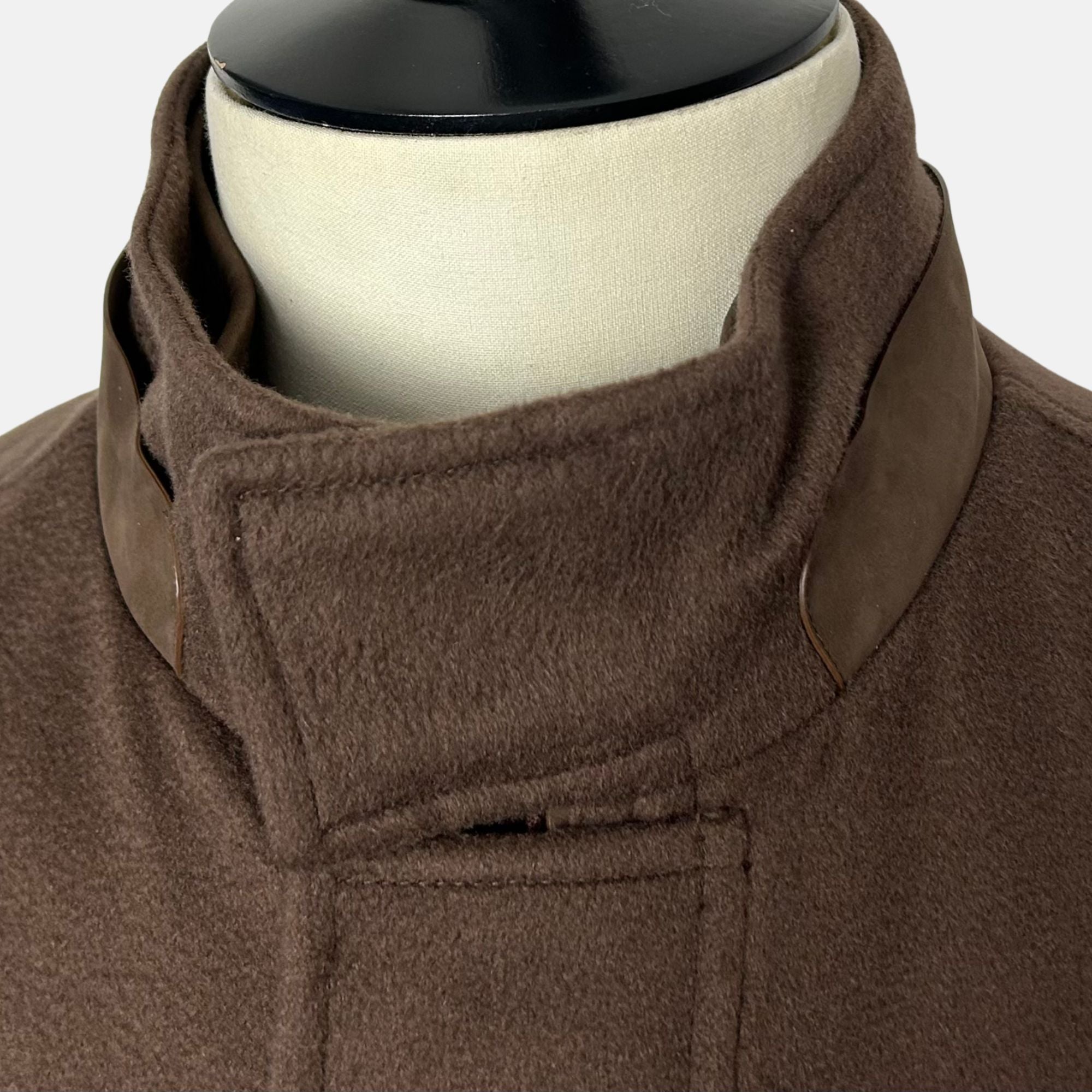 Brown "Cima" Cashmere Jacket (EU 50)