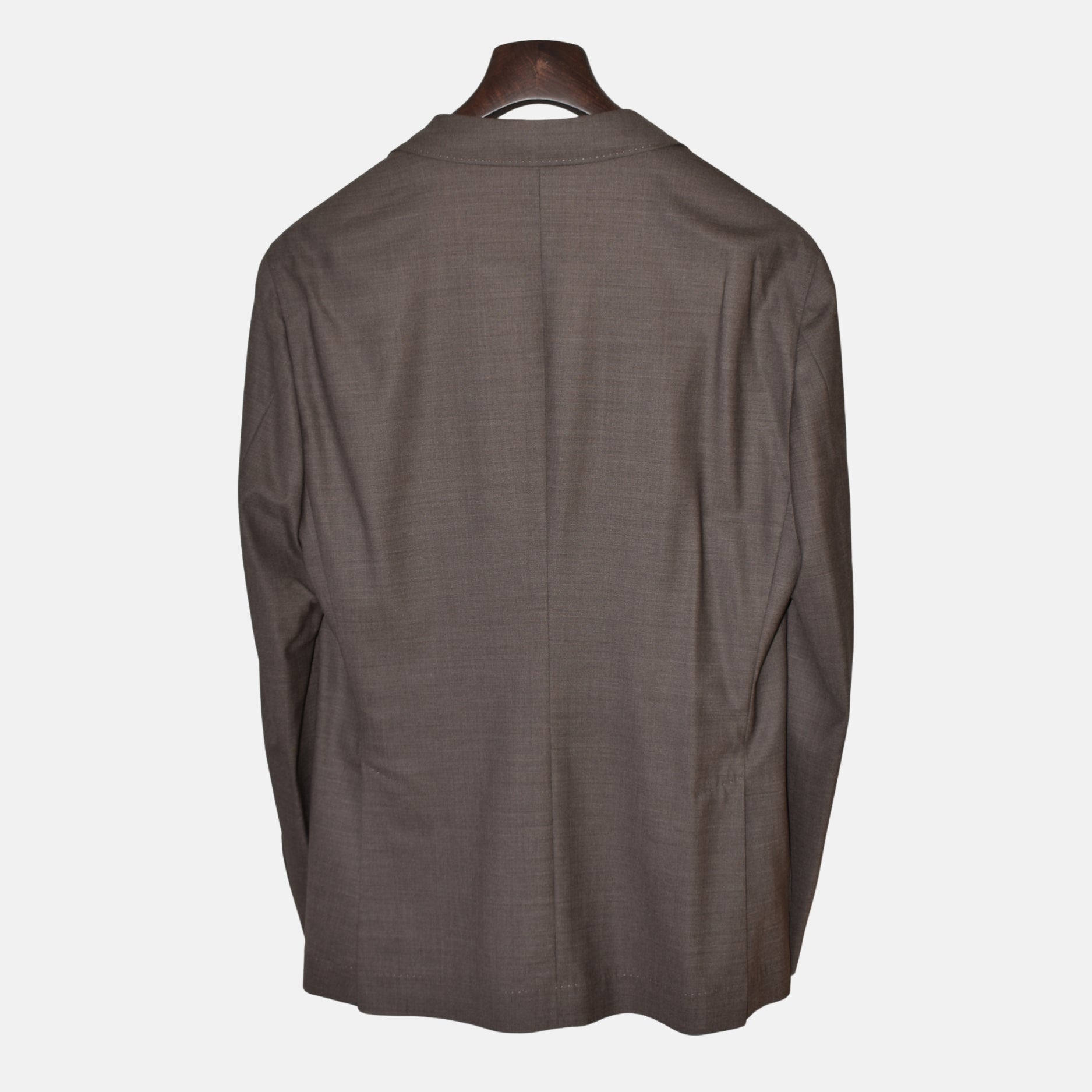 Brown Double Breasted Blazer made of Wool (EU 50)