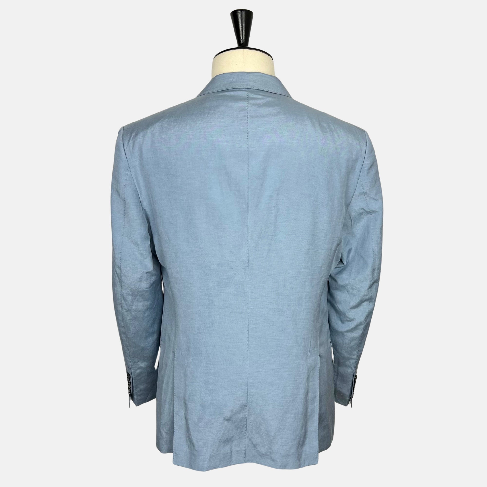 Light Blue Suit made of Silk/Linen (EU 54)