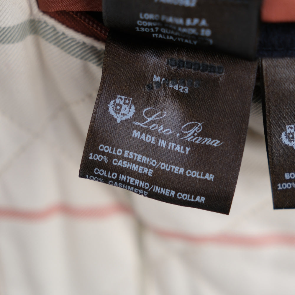 Navy Blue Icer Coat made of Cashmere (L)