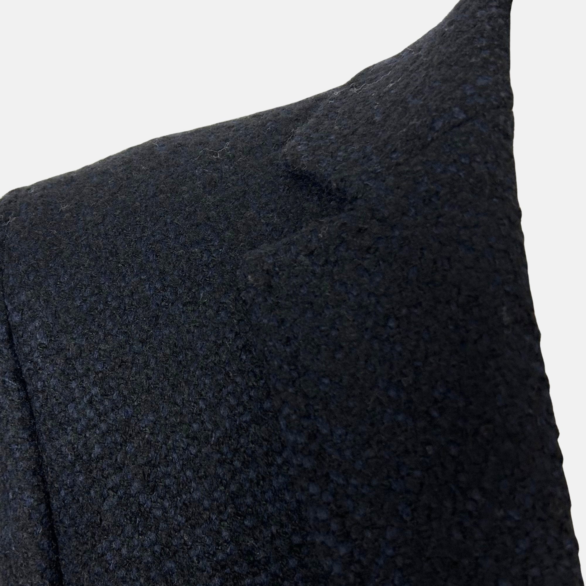 Navy Patterned Coat made of Wool/Acrylic/Polyester/Nylon (EU 48)