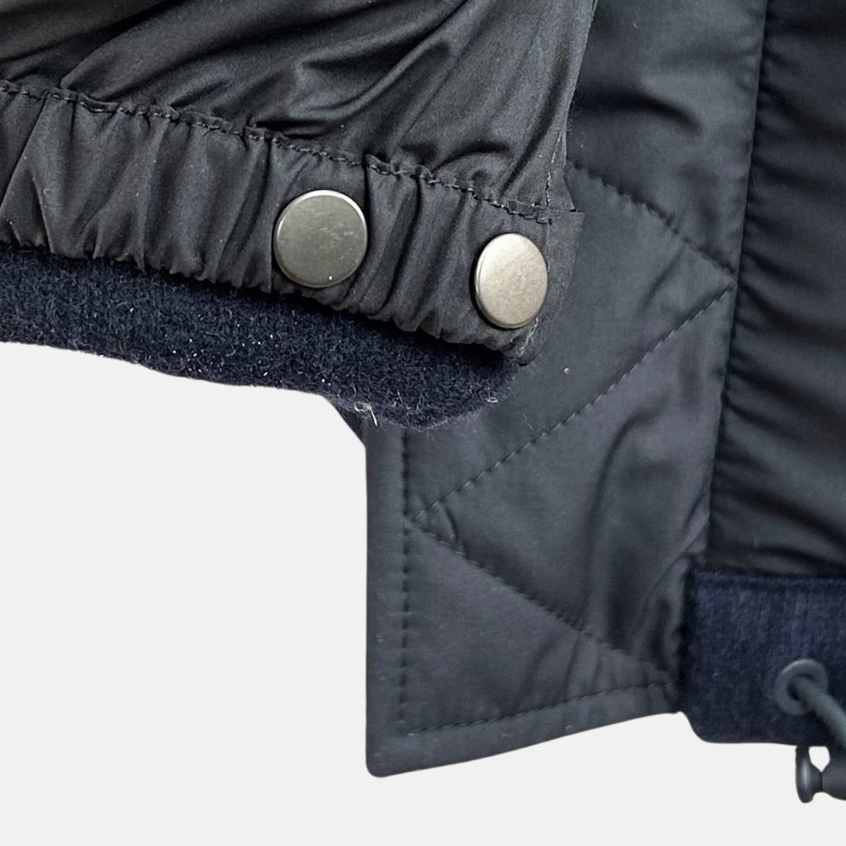Navy Down Jacket made of Cashmere (EU 48)