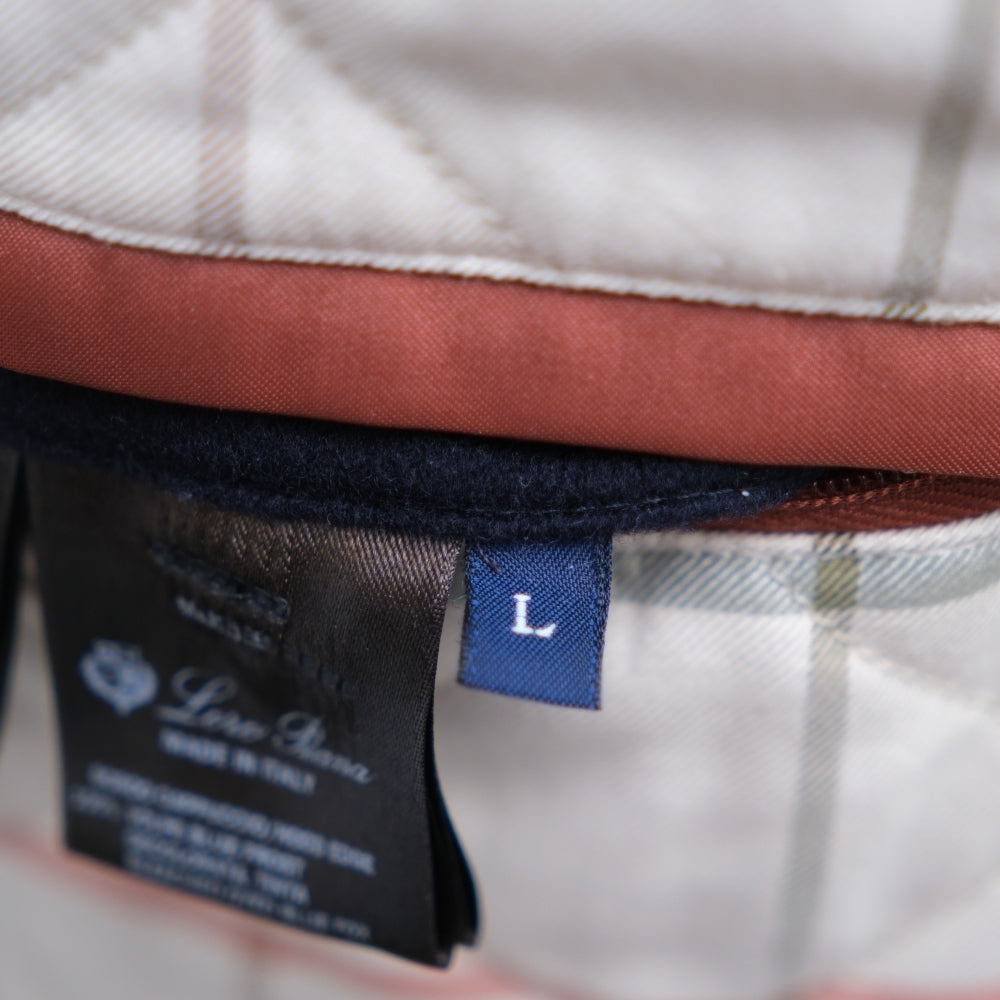 Navy Blue Icer Coat made of Cashmere (L)