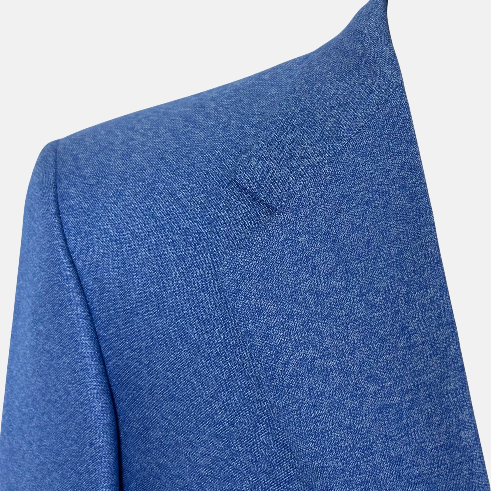 Blue Melange Blazer made of Cashmere/Silk (EU 52)
