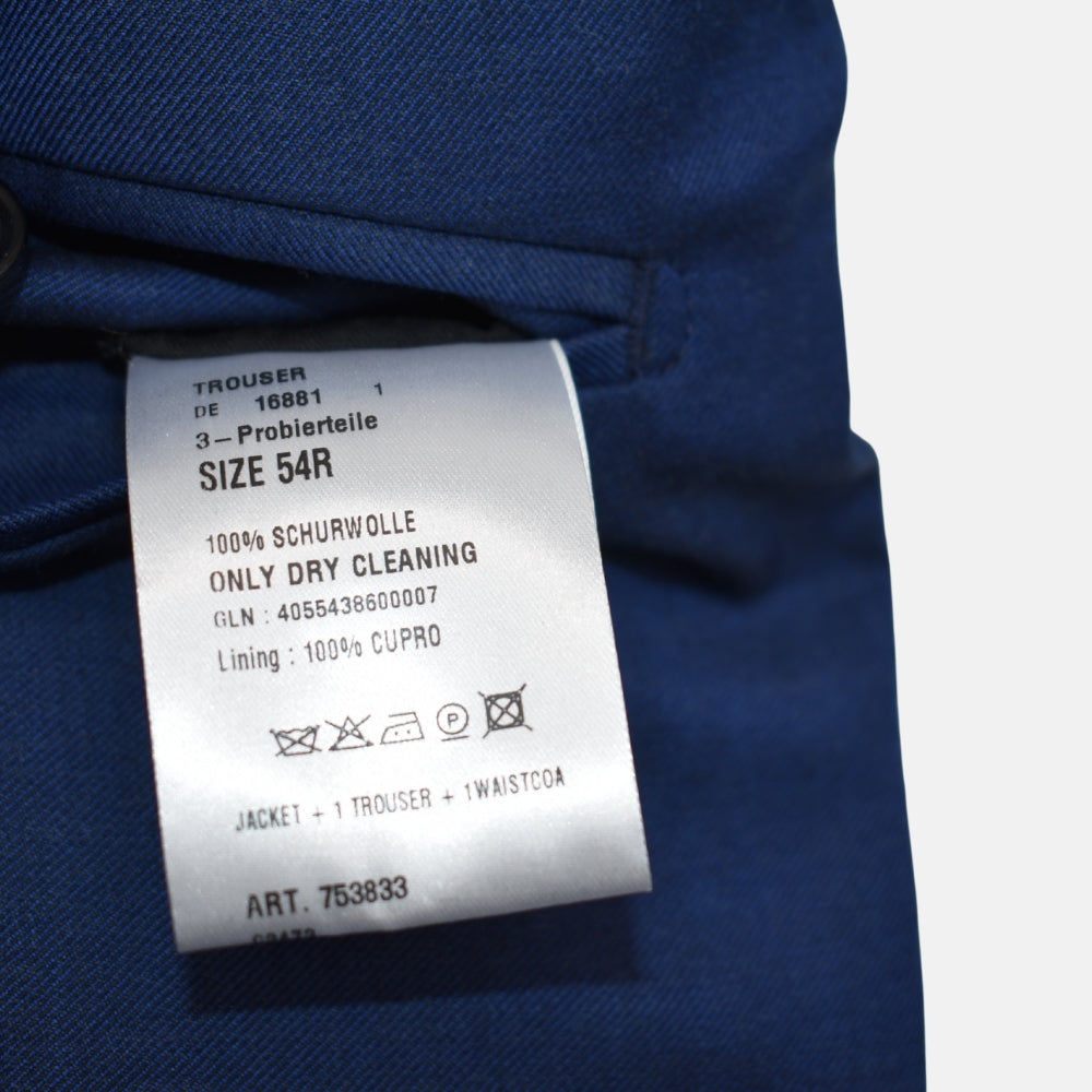 Navy Suit made of Virgin Wool (EU 54)