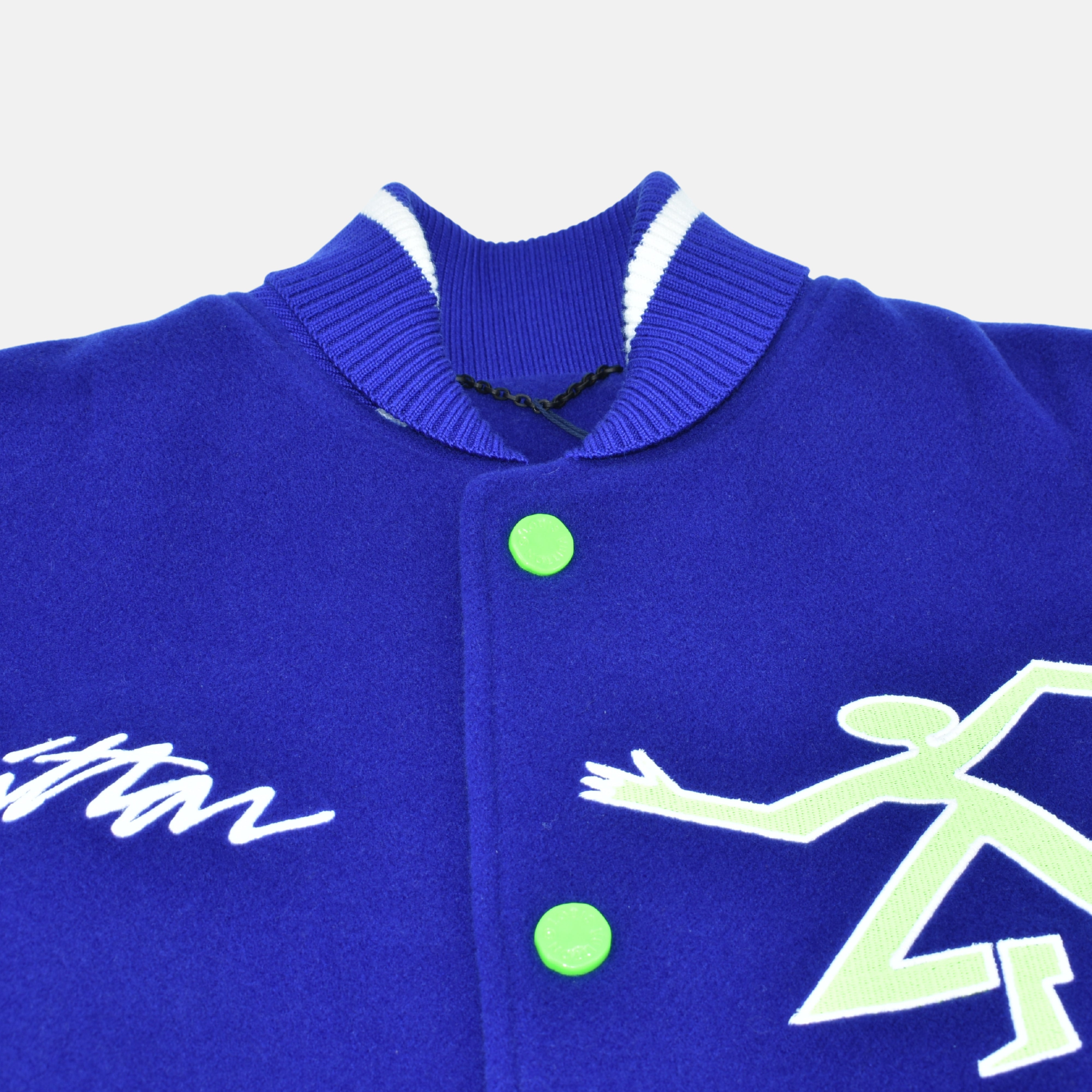 Blue/Green Gradient Bomber Jacket (EU 50)