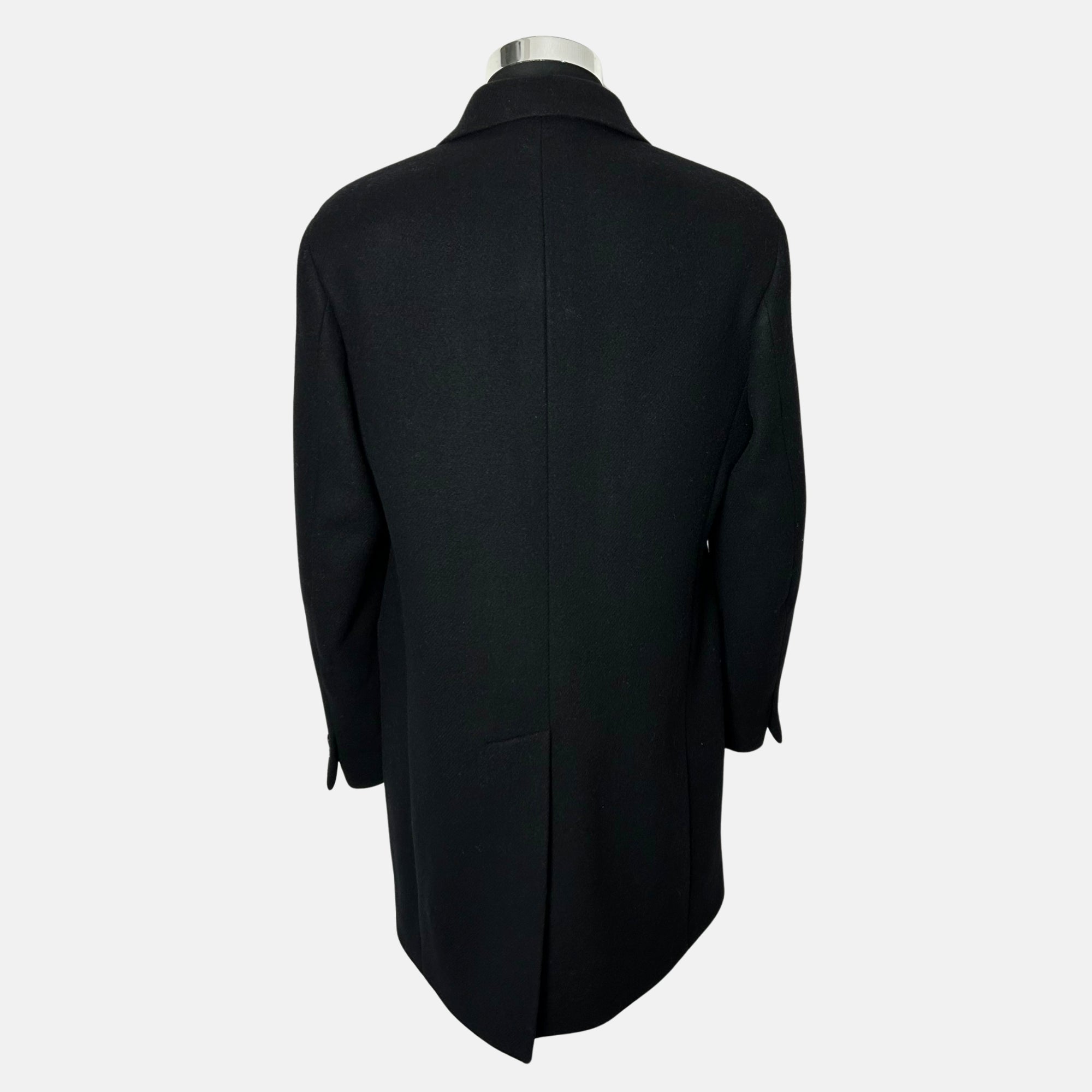 Black Paddock Coat made of Wool/Nylon (EU 50)