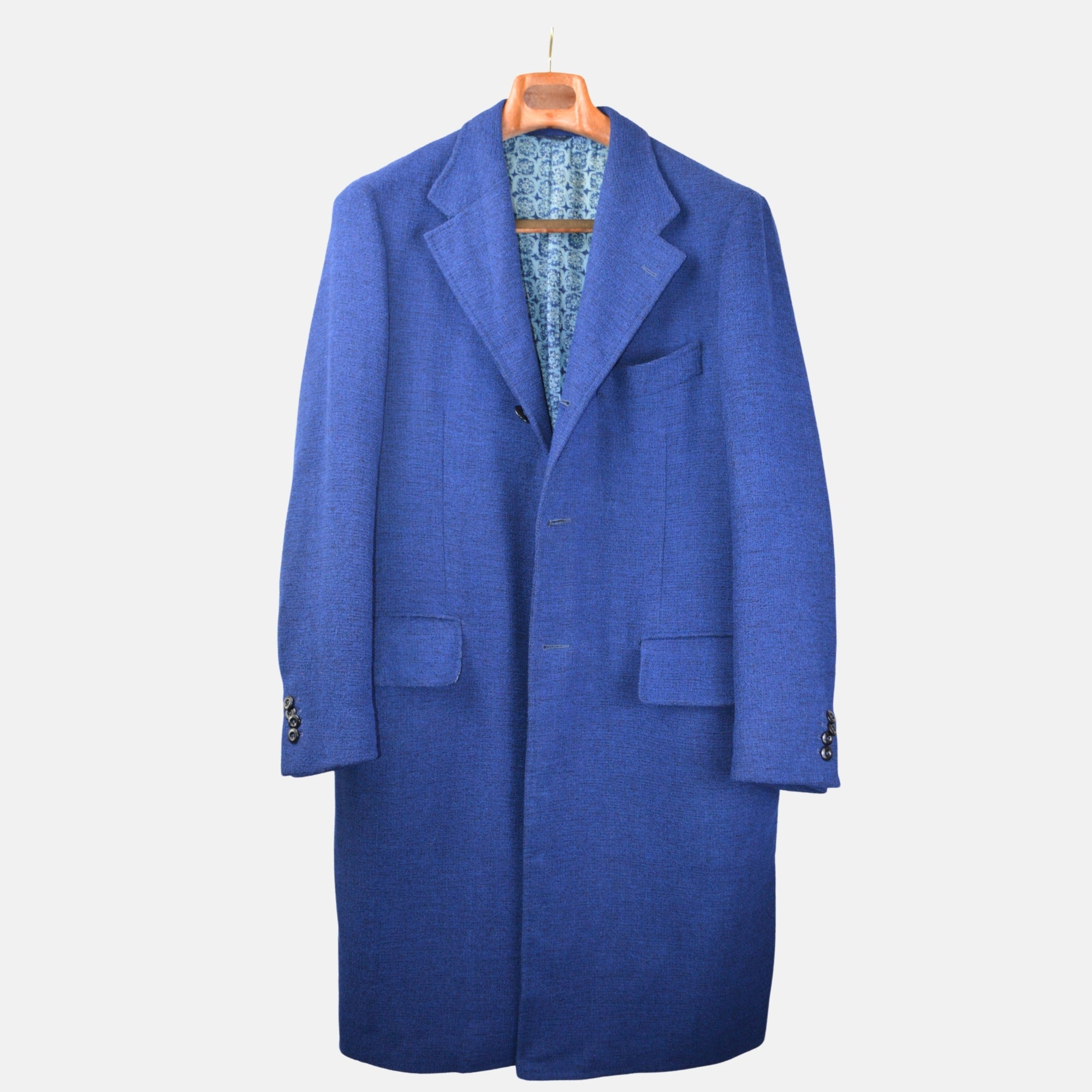 Blue Coat made of Wool/Polyamide (50)