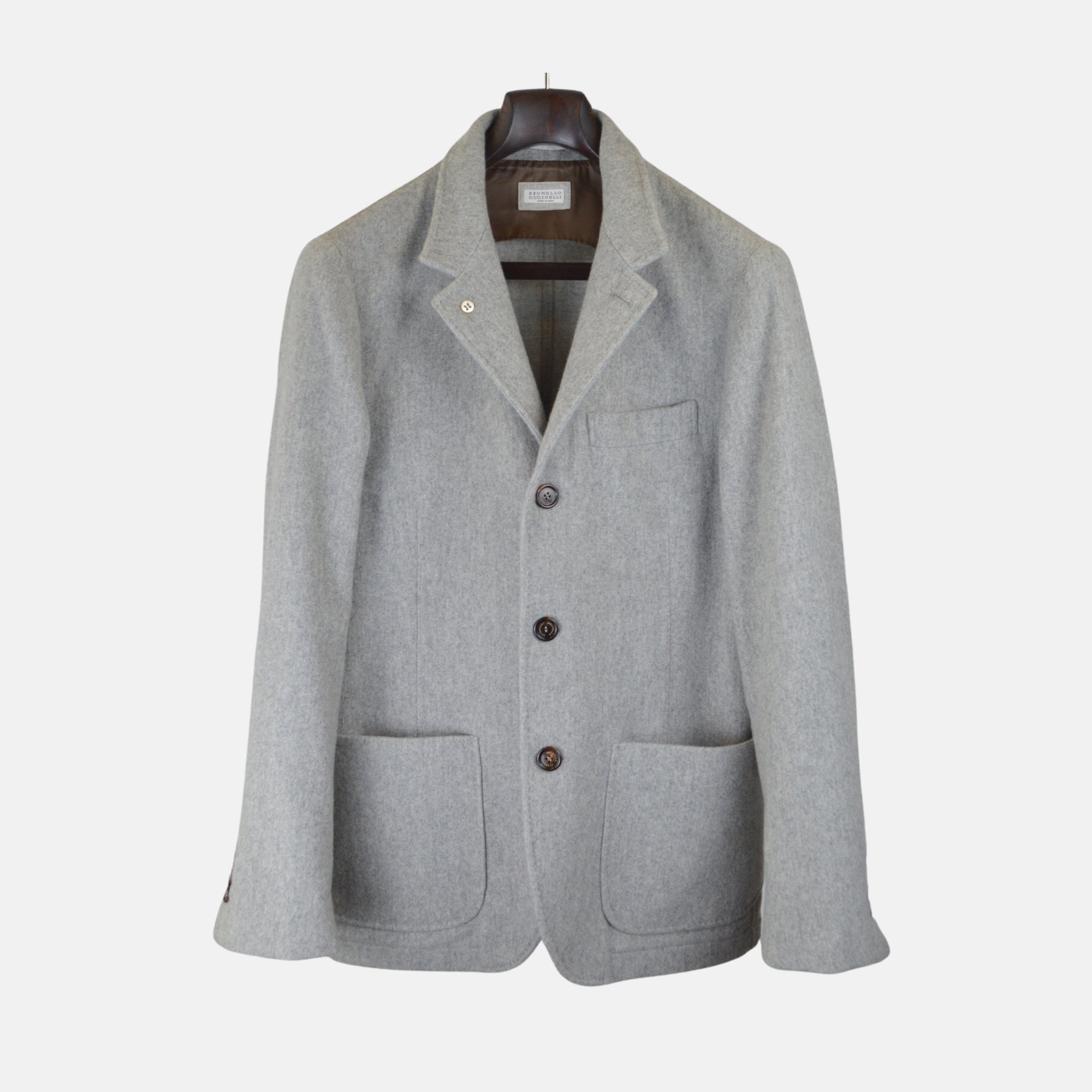 Grey Cashmere Blazer (M)