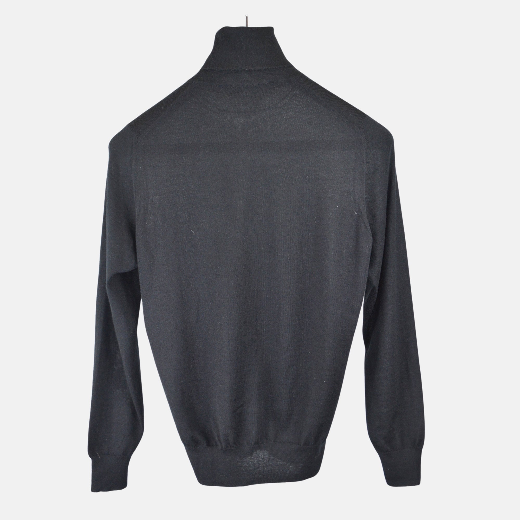 Black Turtleneck Pullover made of Cashmere (EU 46)