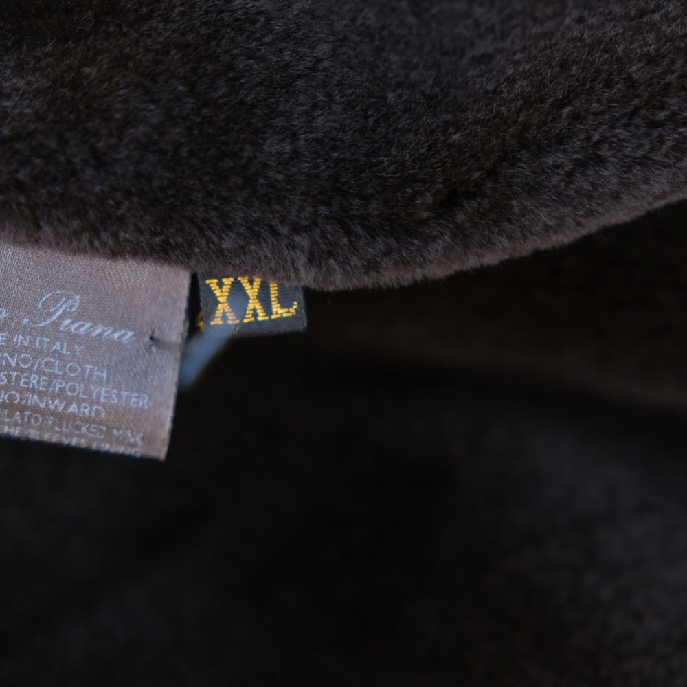 Brown Mink Lined Windmade Jacket (2XL)