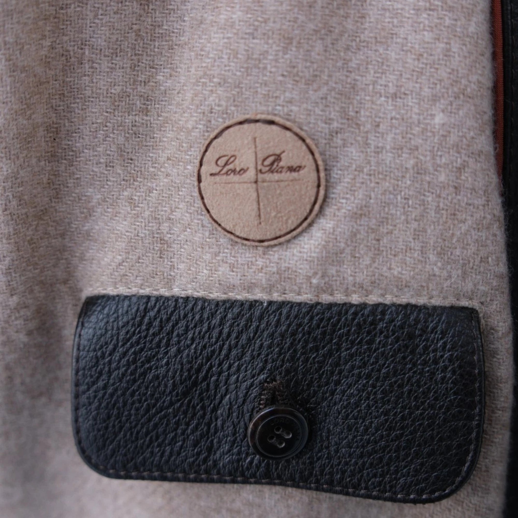 Black Leather Jacket (L)