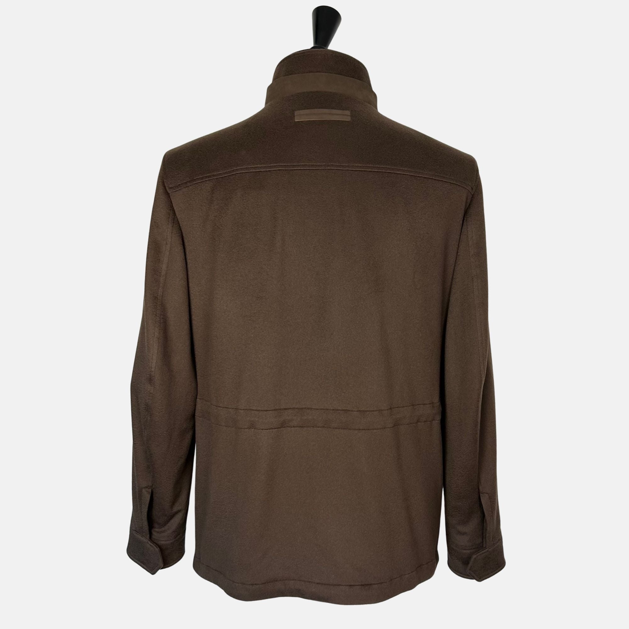 Brown "Cima" Cashmere Jacket (EU 50)