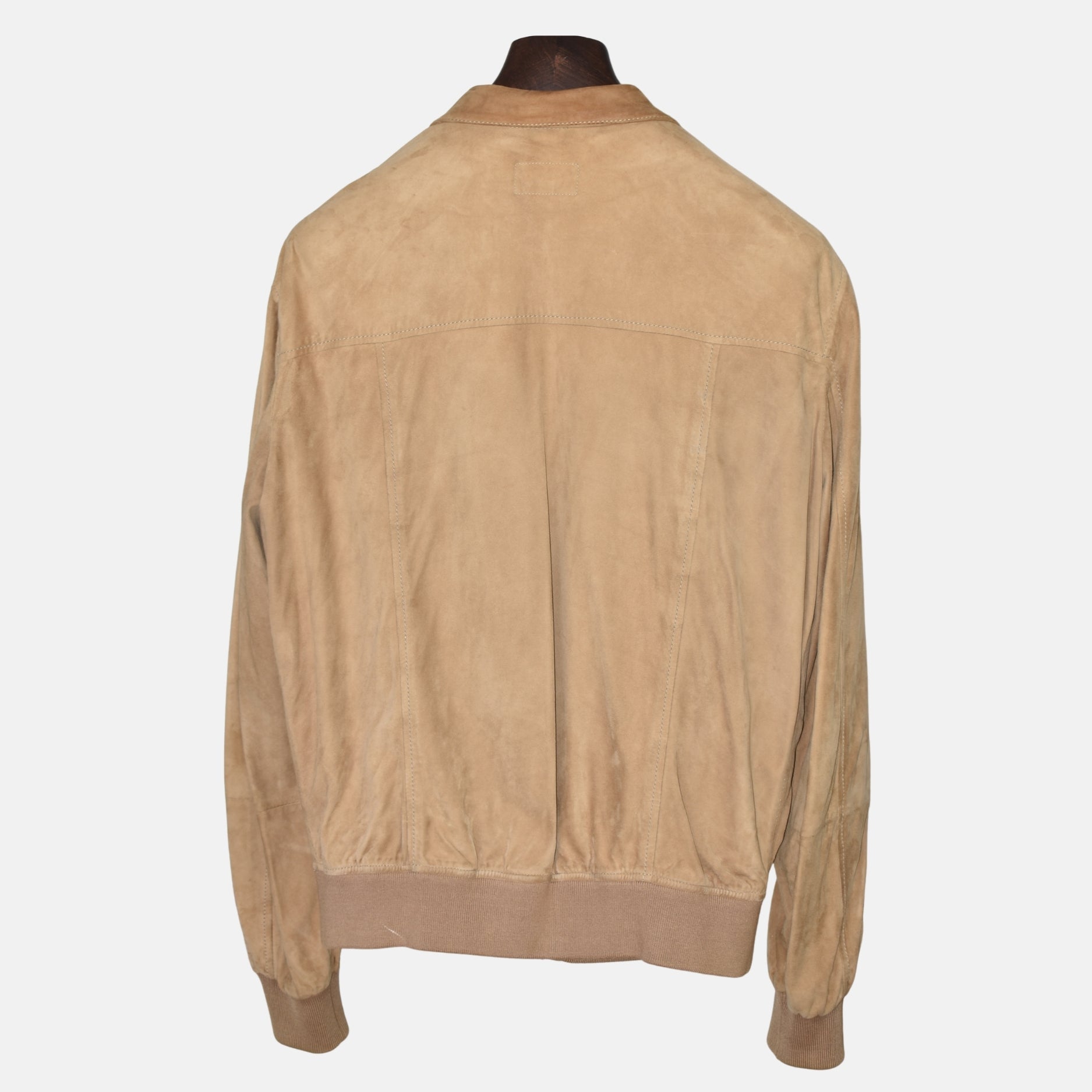 Beige Suede Jacket (XL)