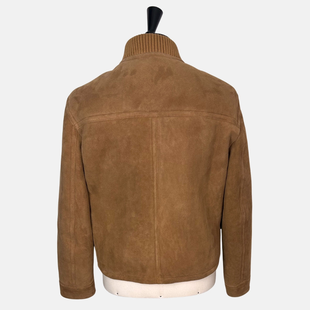 Brown Jacket made of Lamb Shearling (EU 50)