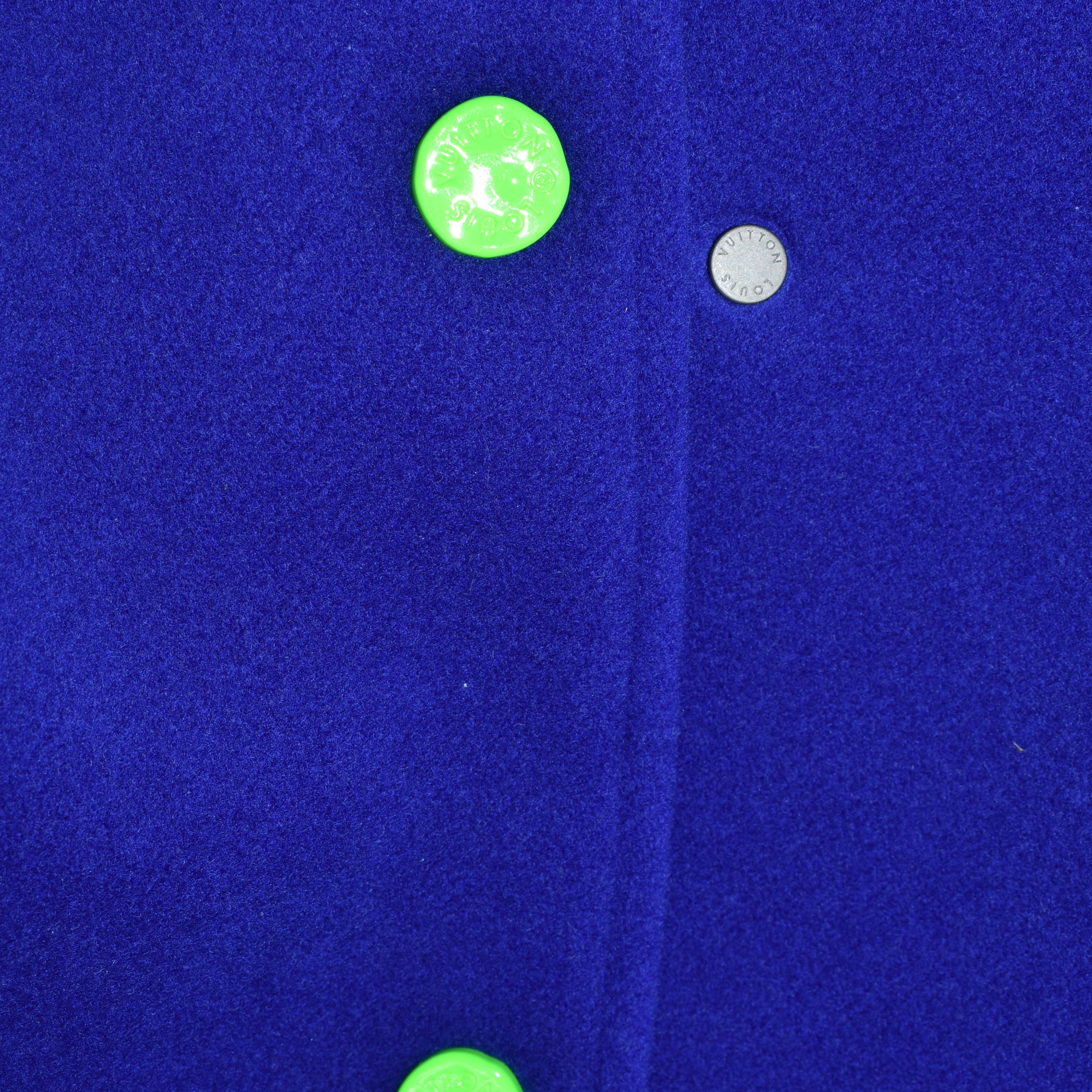 Blue/Green Gradient Bomber Jacket (EU 50)