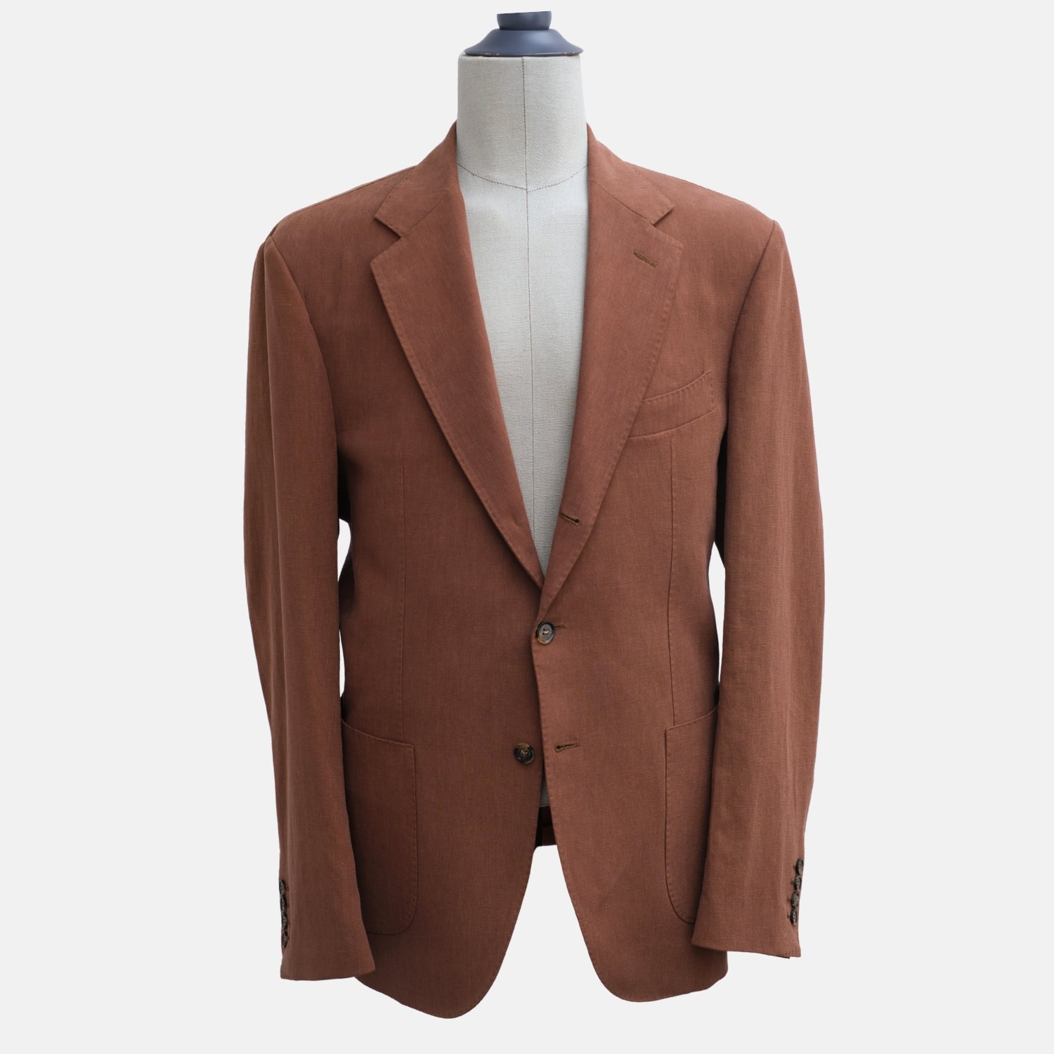 Brown Linen Blazer (EU 54)