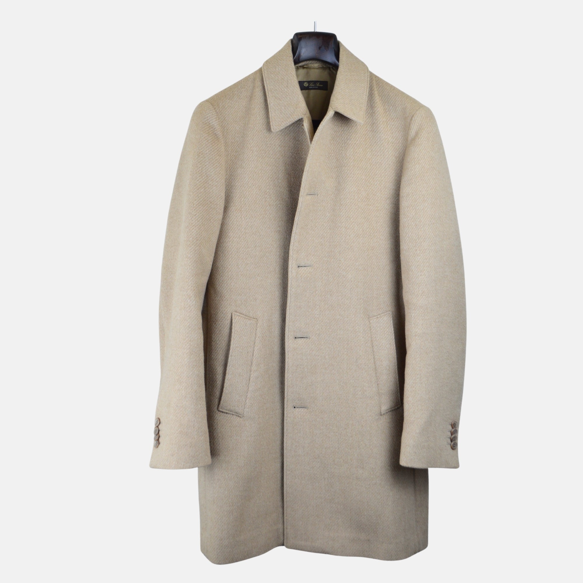 Beige Coat made of VIrgin Wool/Cashmere (S)