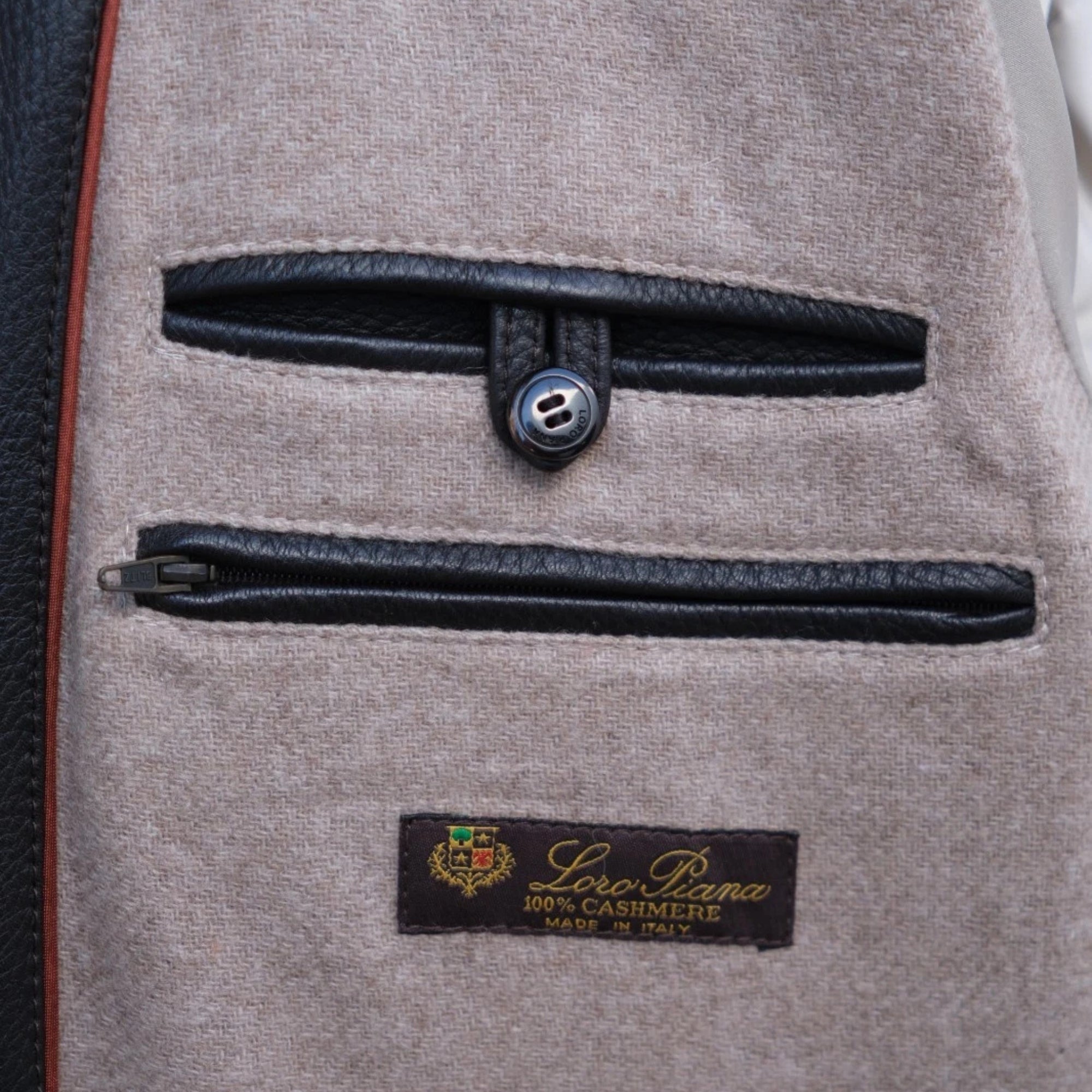 Black Leather Jacket (L)